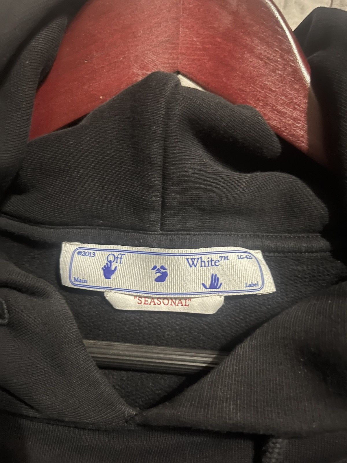Off-White Off White Airbrush Hoodie Size US XL / EU 56 / 4 - 3 Thumbnail