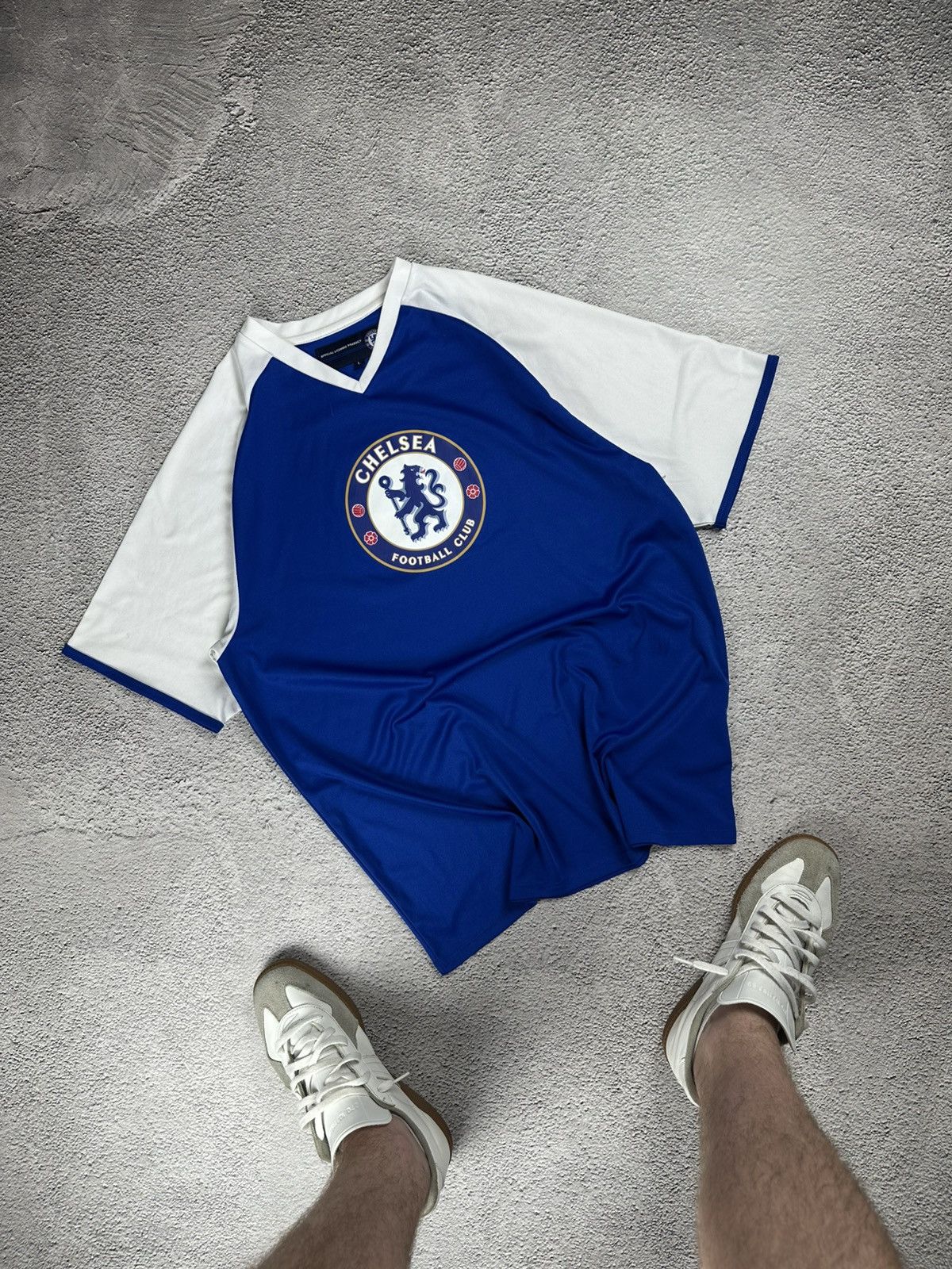 Chelsea Soccer × Vintage Vintage Chelsea FC Licensed Home Jersey Y2K Blockcore Size US L / EU 52-54 / 3 - 1 Thumbnail