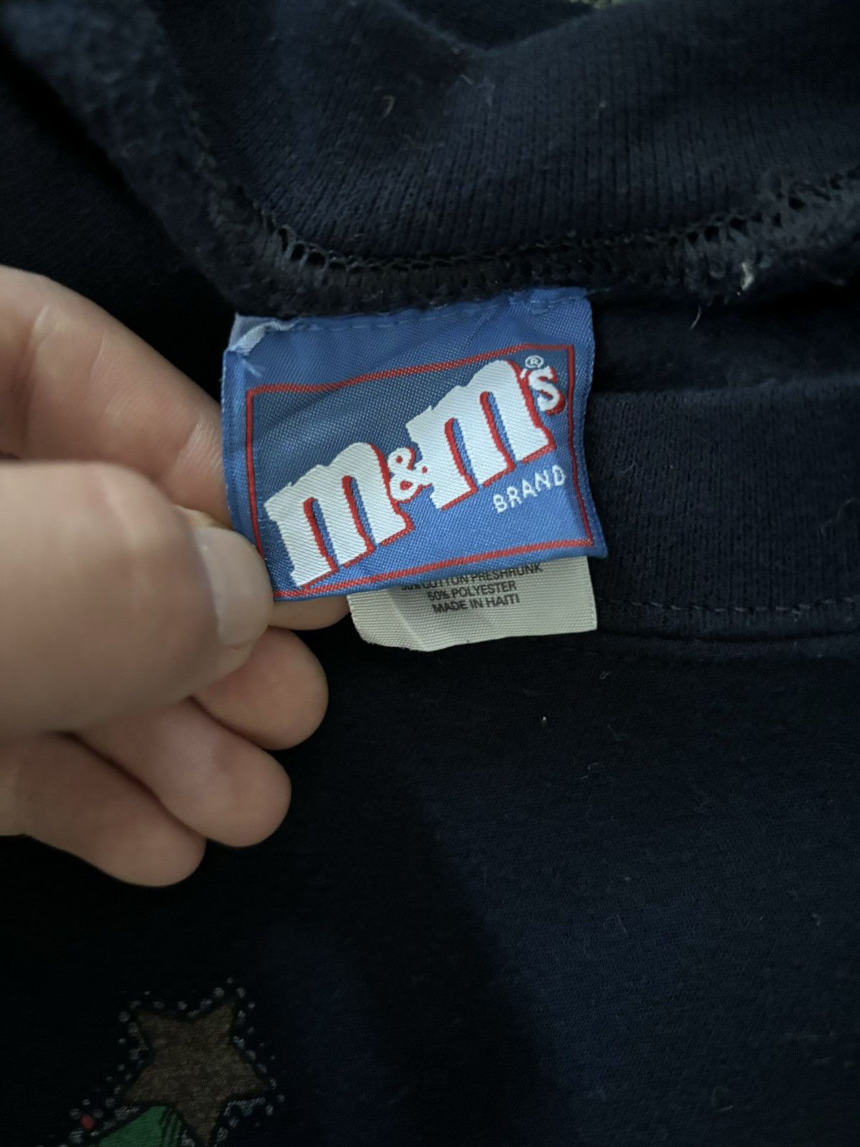 Gildan × Vintage Vintage 90’s M&M x Gildan “deck the halls” boxy sweatshirt Size US XXL / EU 58 / 5 - 3 Thumbnail