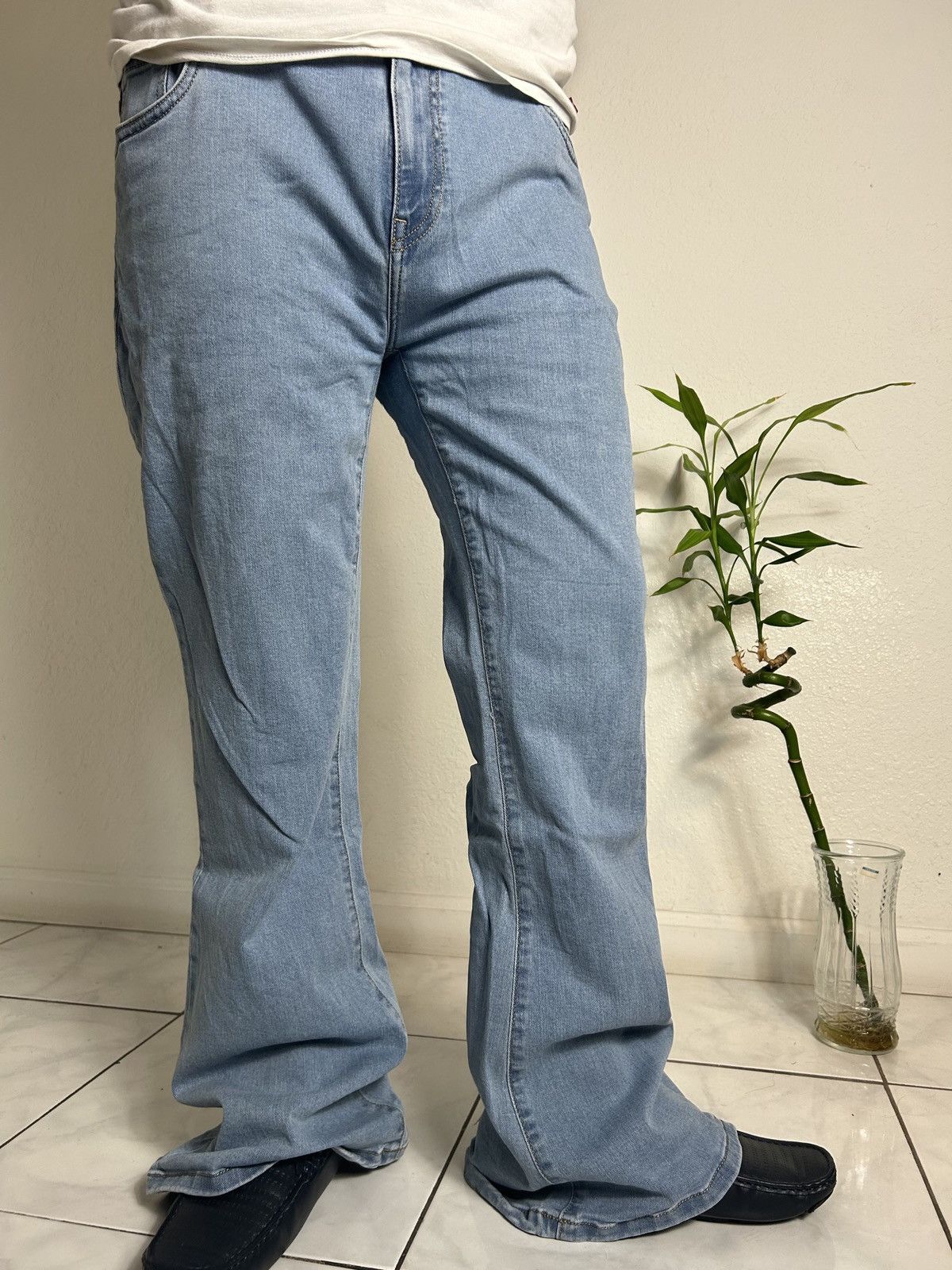 Vintage Rock Retro 70’s Flared jeans Size US 38 / EU 54 - 1 Thumbnail