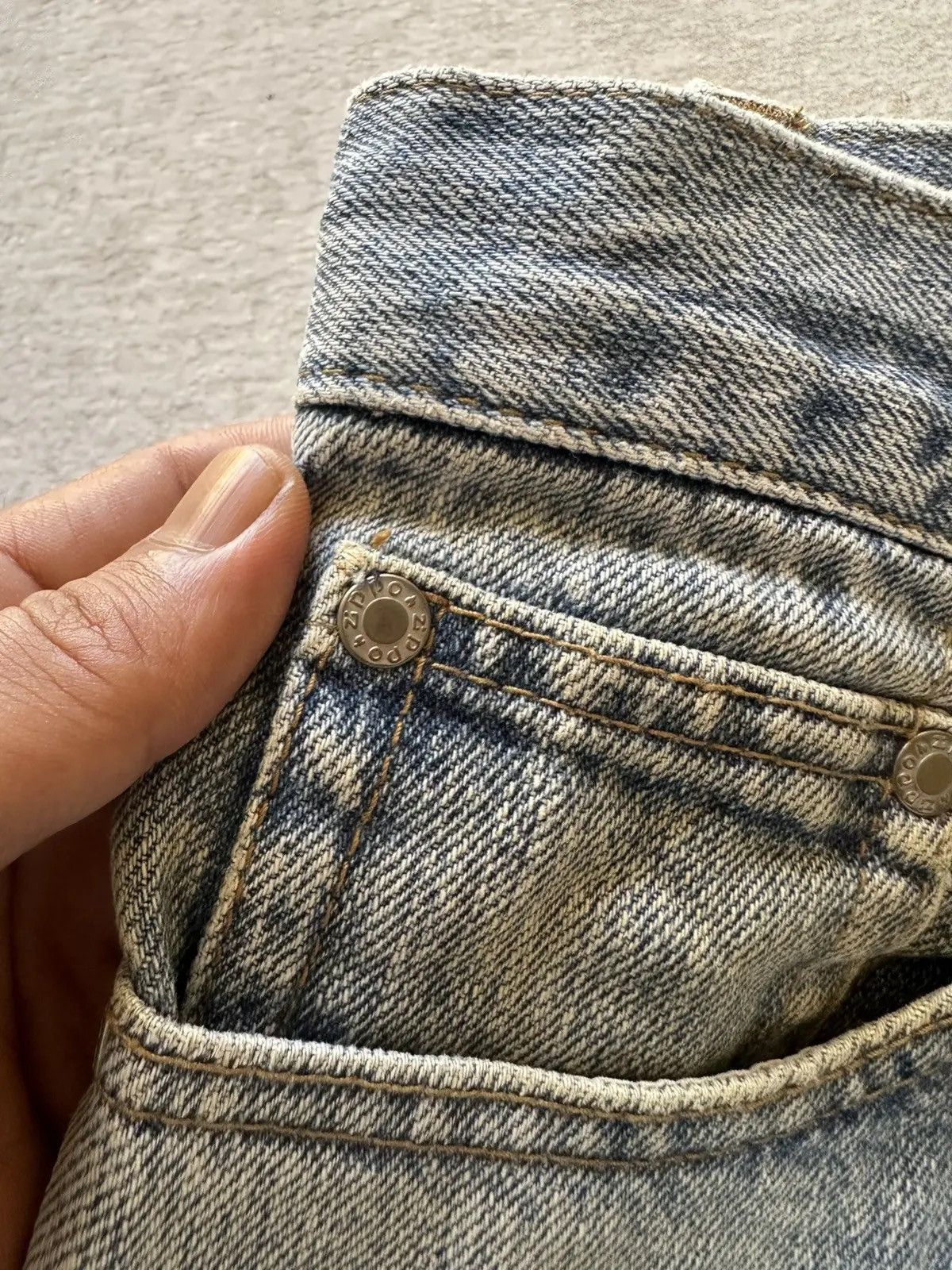 Zippo OFFERS ACCEPT 🩸 ZIPPO Jeans Light Washed Denim Pants W31 Size US 31 - 6 Thumbnail