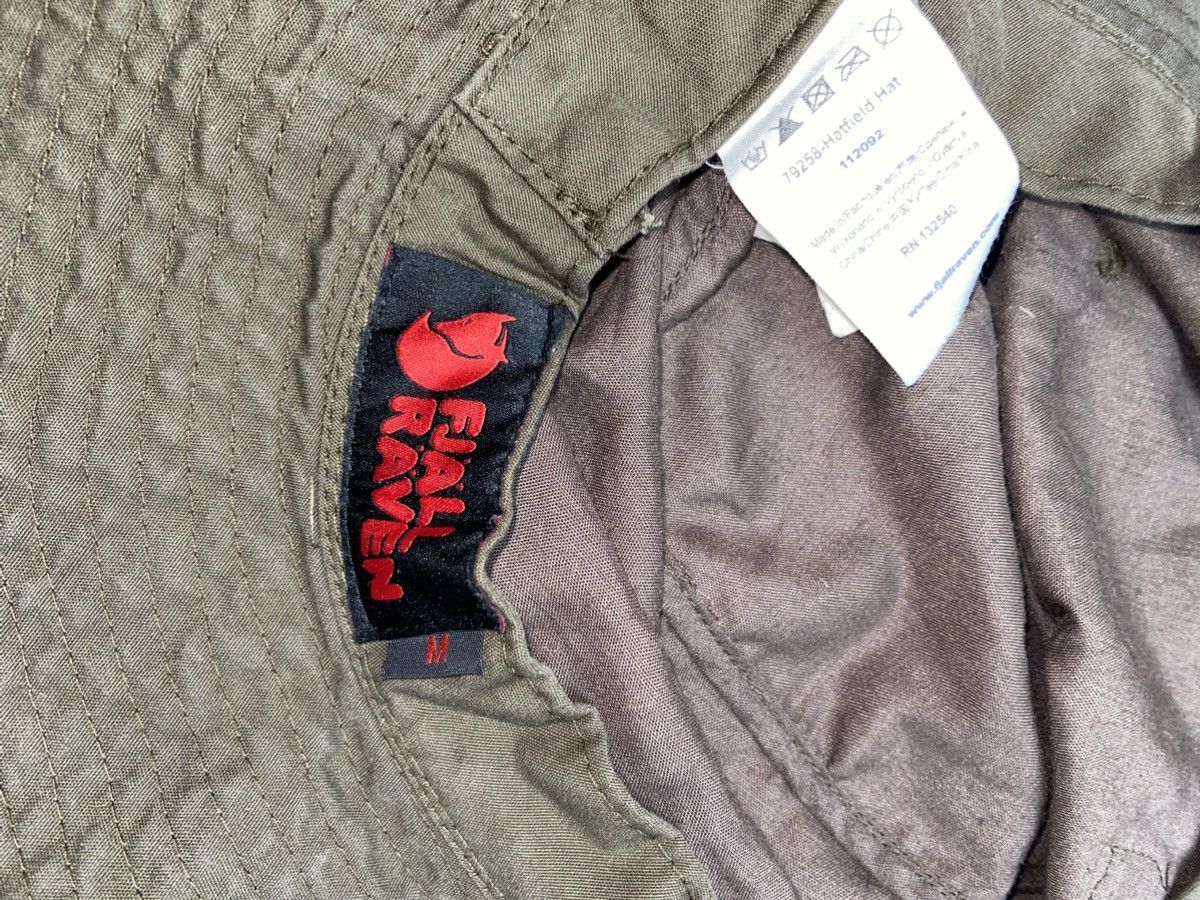 Fjallraven Fjallraven panama hat camo green one size cap Size ONE SIZE - 3 Thumbnail
