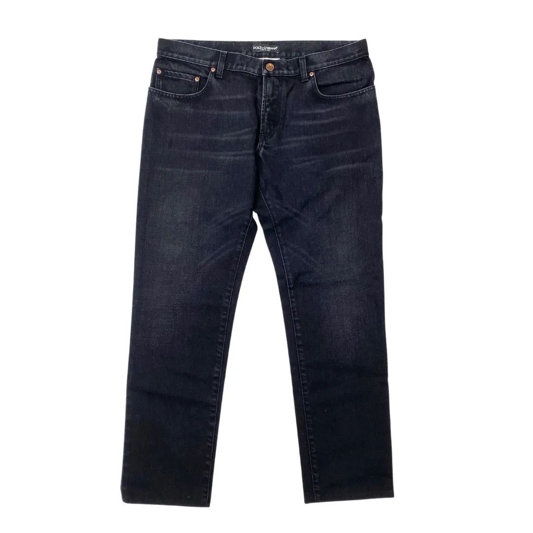 Dolce & Gabbana Dolce & Gabbana Black Jeans Size US 32 / EU 48 - 1 Thumbnail