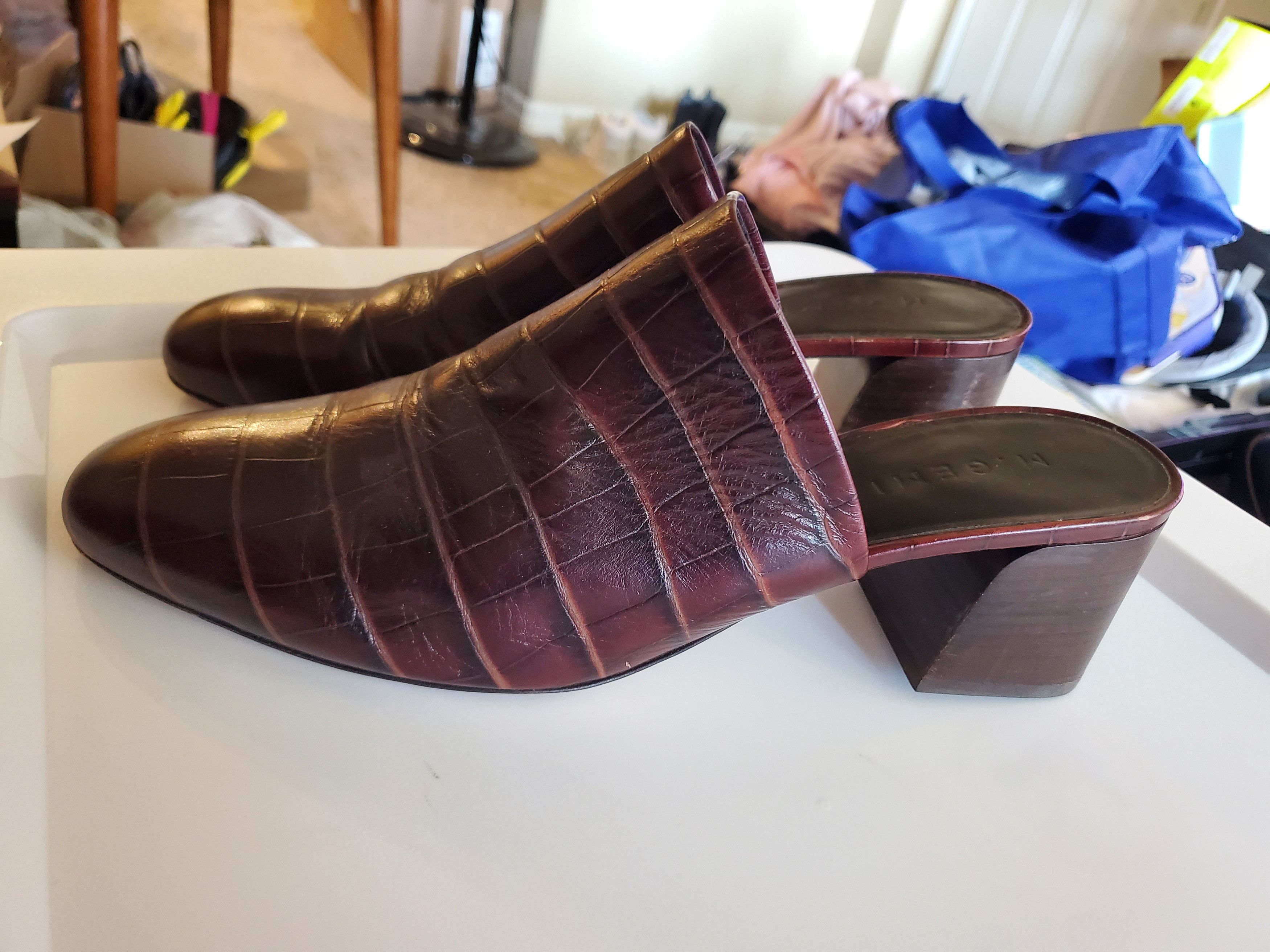 M.Gemi M. Gemi Italian "The Corsa" Mules (EU42/US10) Size US 10 / IT 40 - 8 Thumbnail