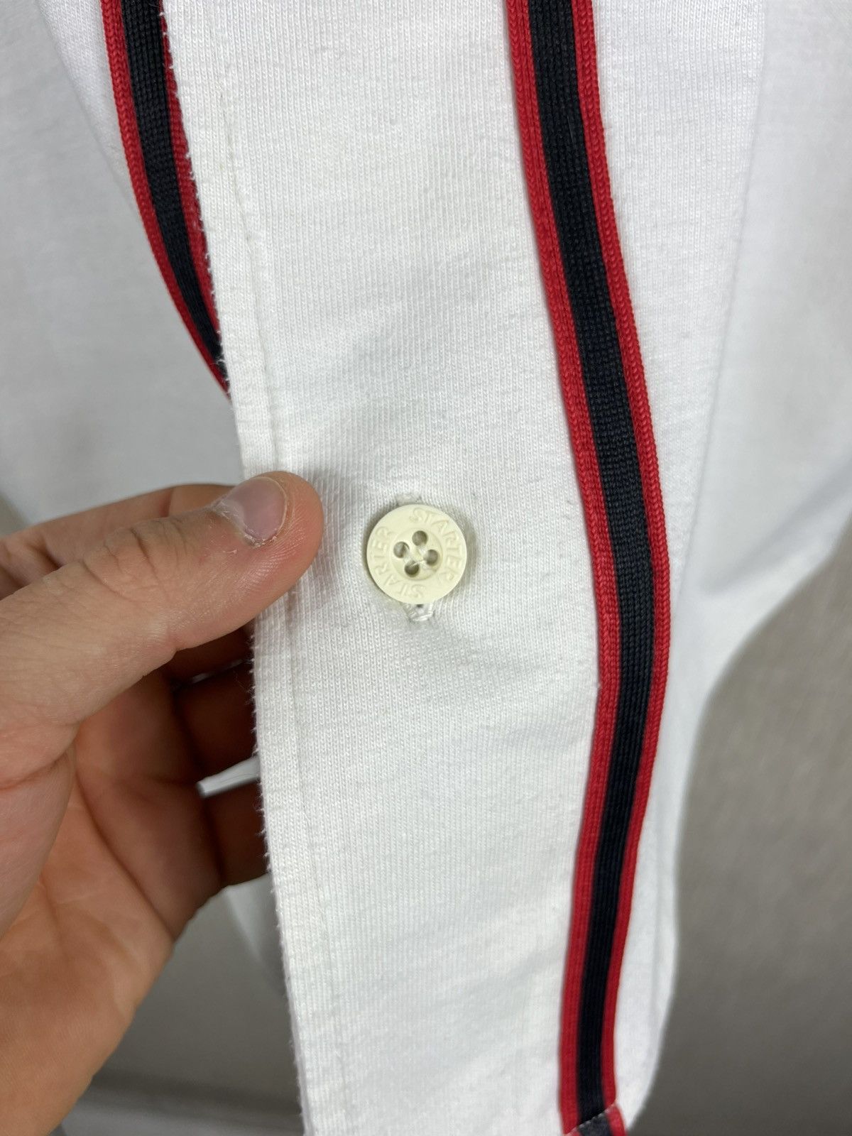 Starter Vintage 90s Majestic Chicago Bulls basketball button jersey Size S / US 4 / IT 40 - 9 Thumbnail