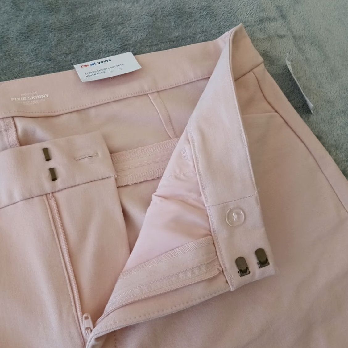 Old Navy Old Navy Pixie Skinny Ankle Pants Womens Size 18 Pink Pockets 38x26 New Size 40" / US 18 - 5 Thumbnail
