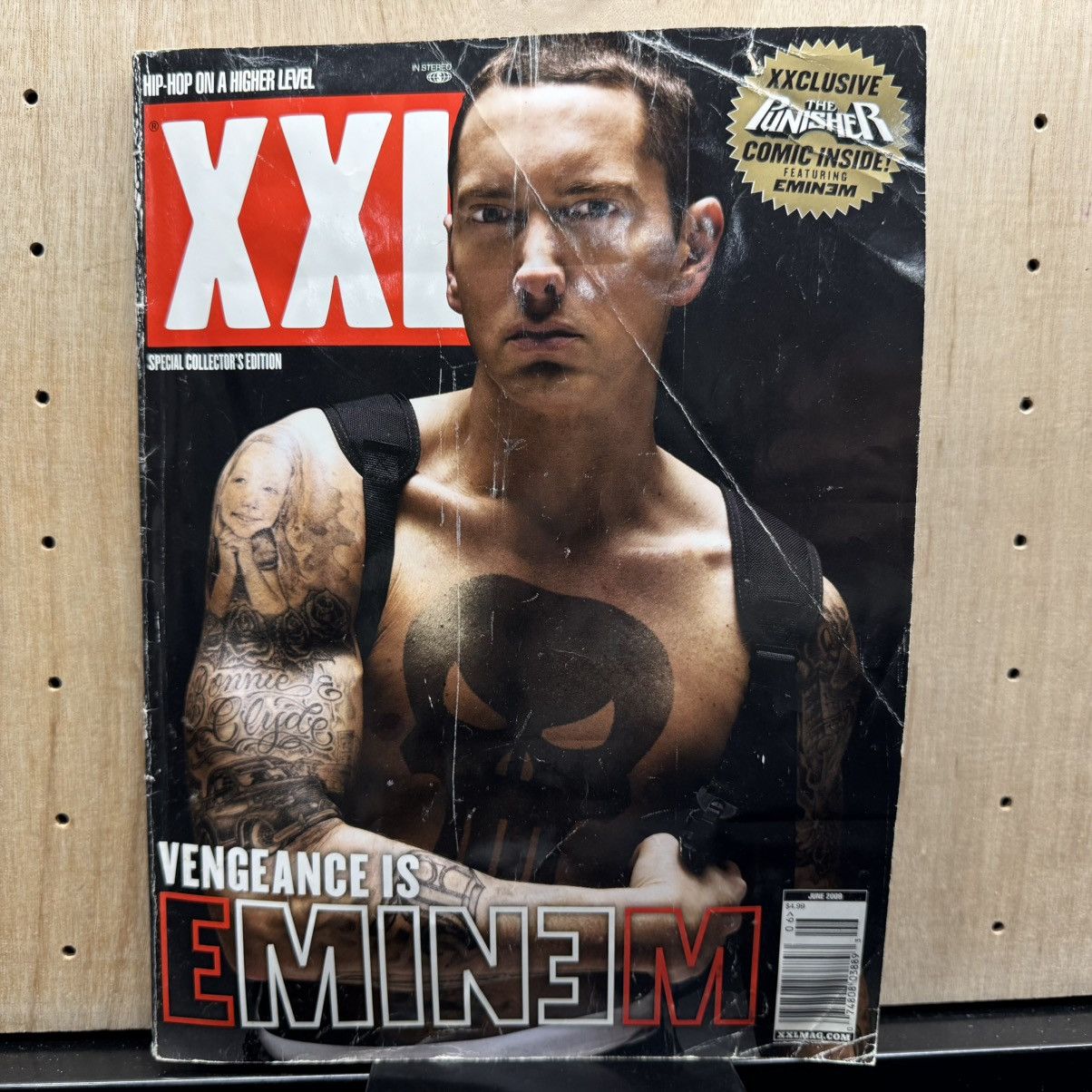 Other XXL Magazine June 2009 Eminem The Punisher Marvel Comic Rare Size ONE SIZE - 3 Thumbnail