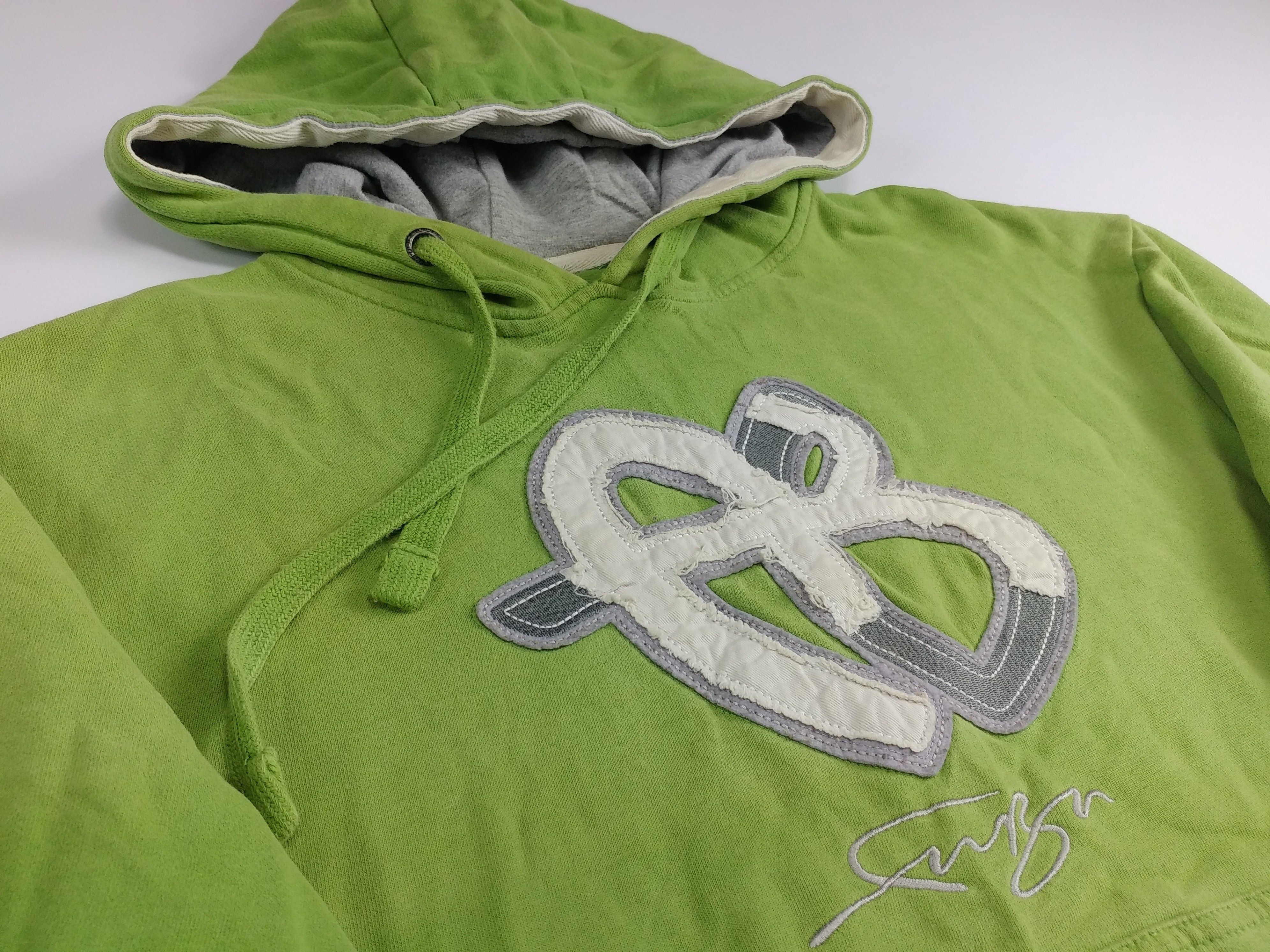 Fubu FUBU hoodie, green, vintage hip hop sweatshirt, 90s size M Size US M / EU 48-50 / 2 - 8 Thumbnail