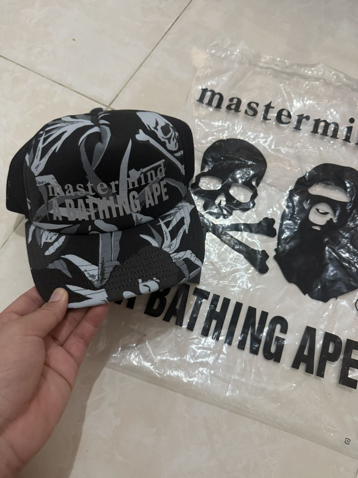 Bape × Mastermind Japan Bape x Mastermind Reflective Logo Size ONE SIZE - 2 Thumbnail