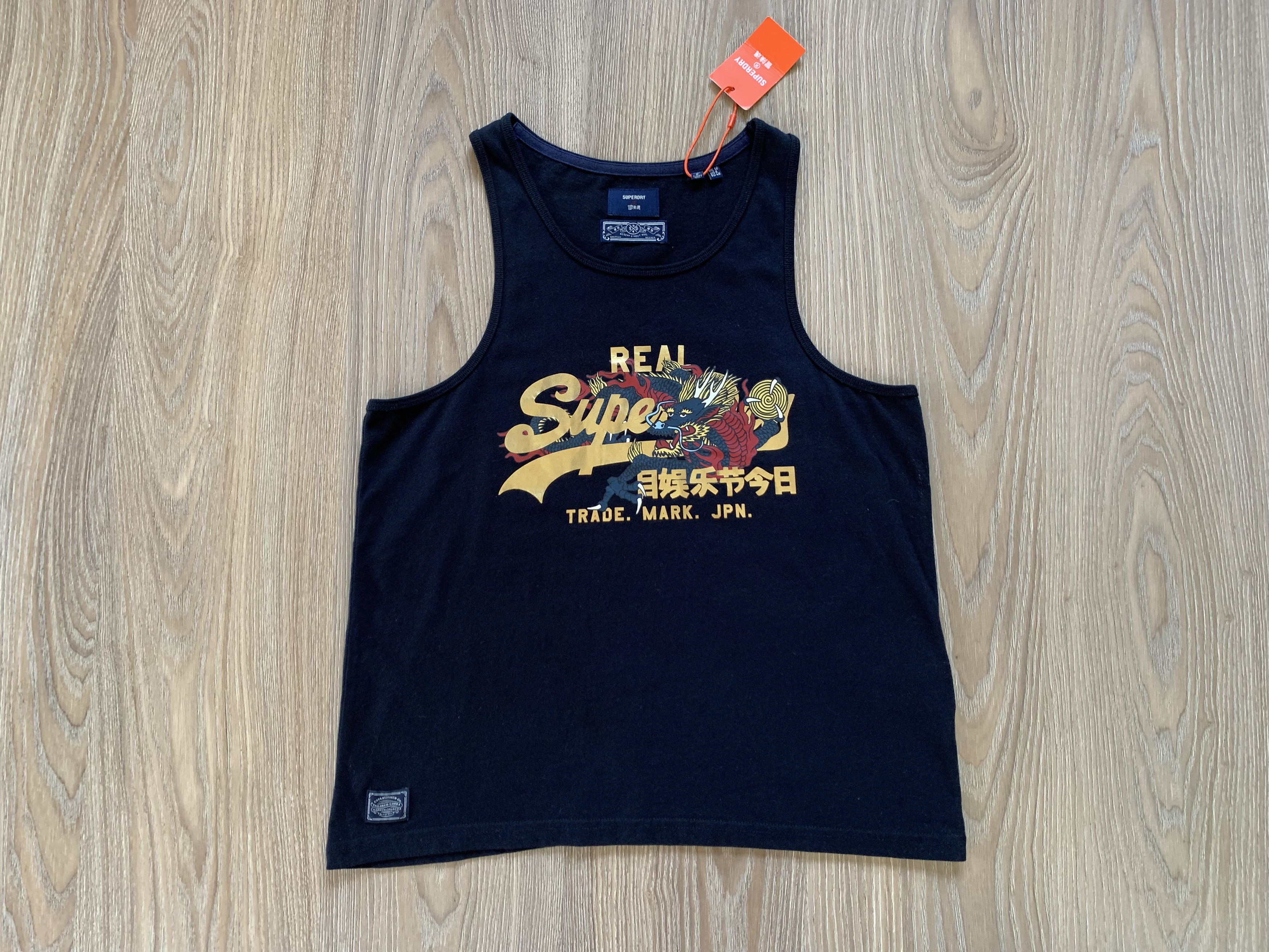 Superdry Superdry Vintage Logo Narrative Vest Top Size M / US 6-8 / IT 42-44 - 2 Thumbnail