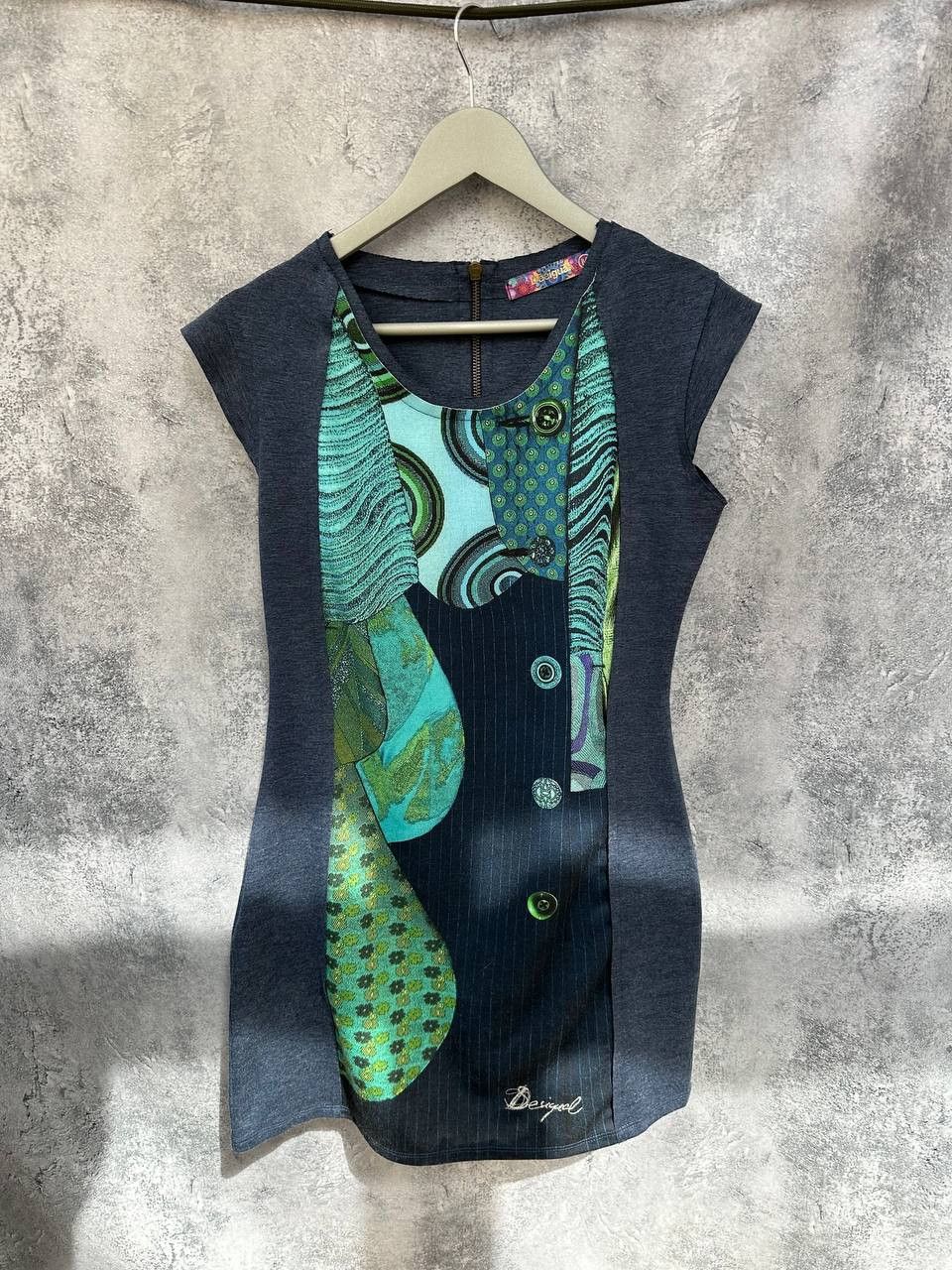 Desigual Desigual Contemporary Midi Dress Pilar Women's Size M / US 6-8 / IT 42-44 - 2 Thumbnail