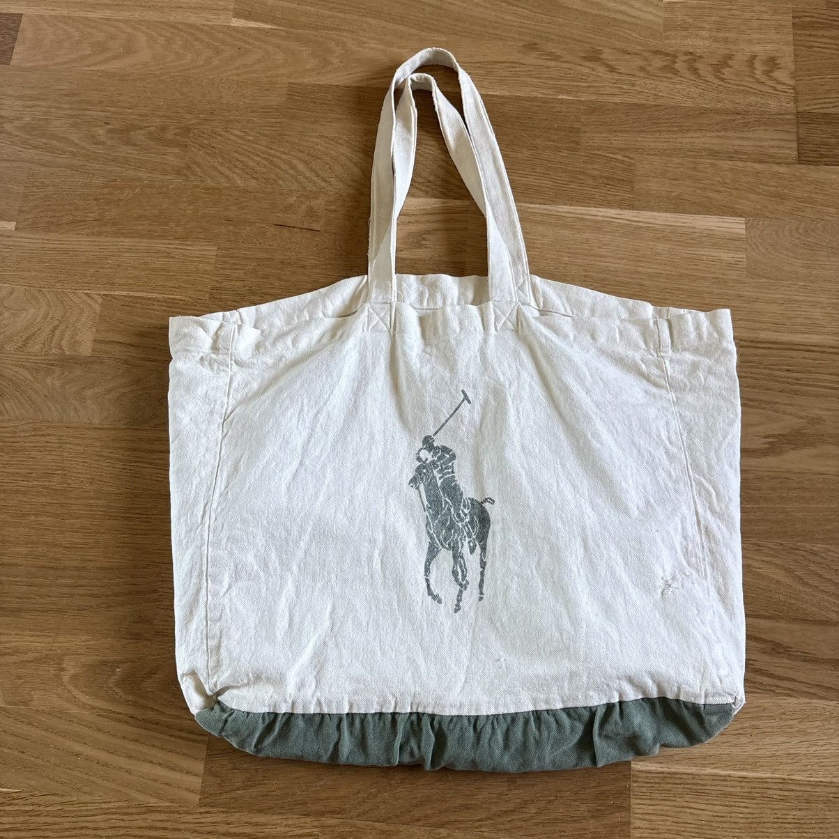 Polo Ralph Lauren Vintage Polo Ralph Lauren Faded Beach Tote Bag Size ONE SIZE - 1 Thumbnail