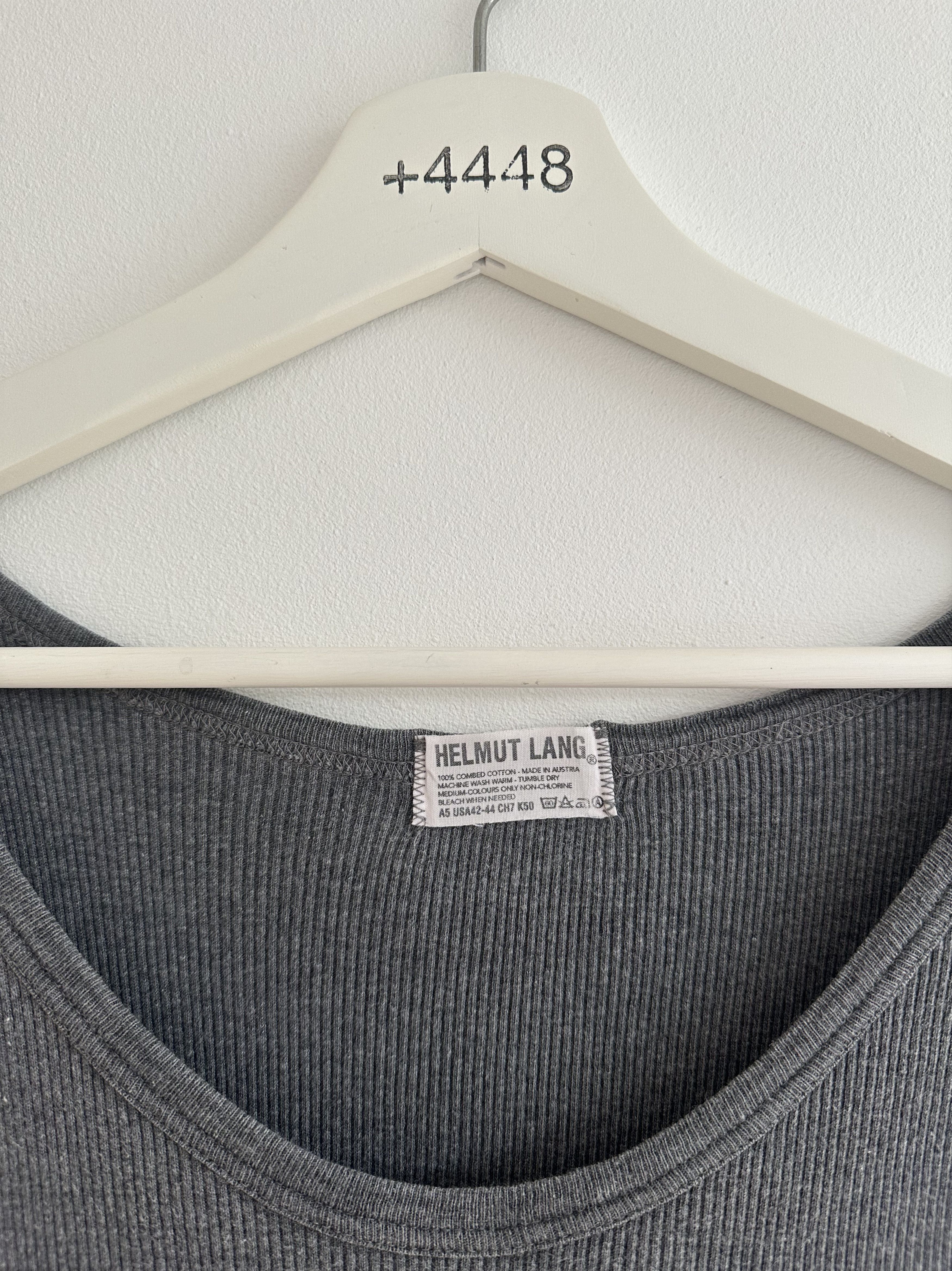 Helmut Lang Helmut Lang underwear tank top Size US S / EU 44-46 / 1 - 7 Thumbnail