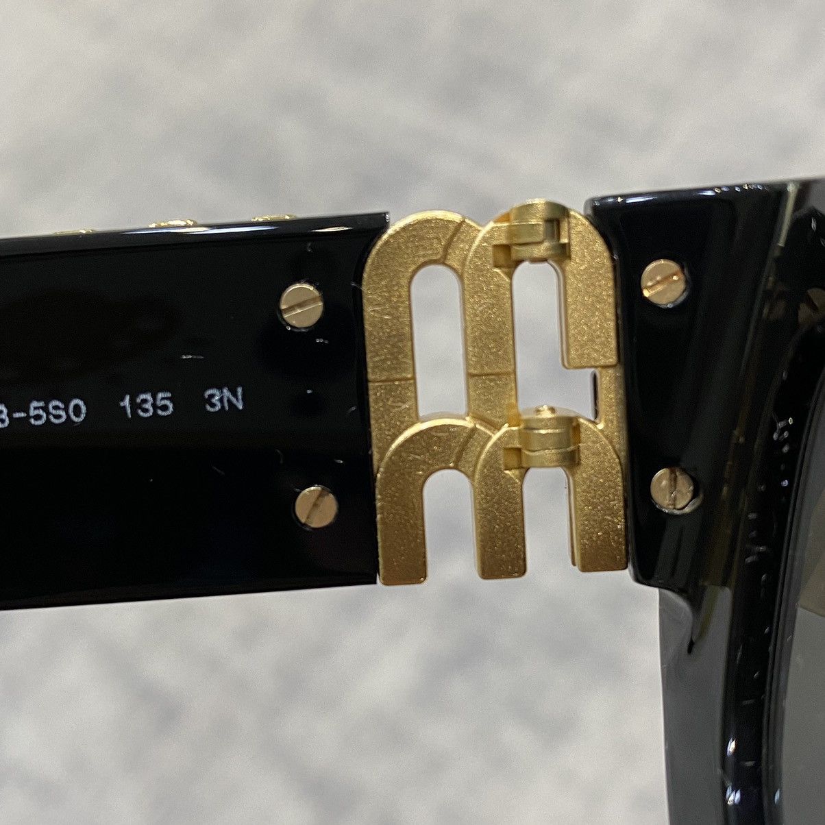 Miu Miu MIU MIU MU 09WS 1AB5S0 Sunglasses Size ONE SIZE - 8 Thumbnail