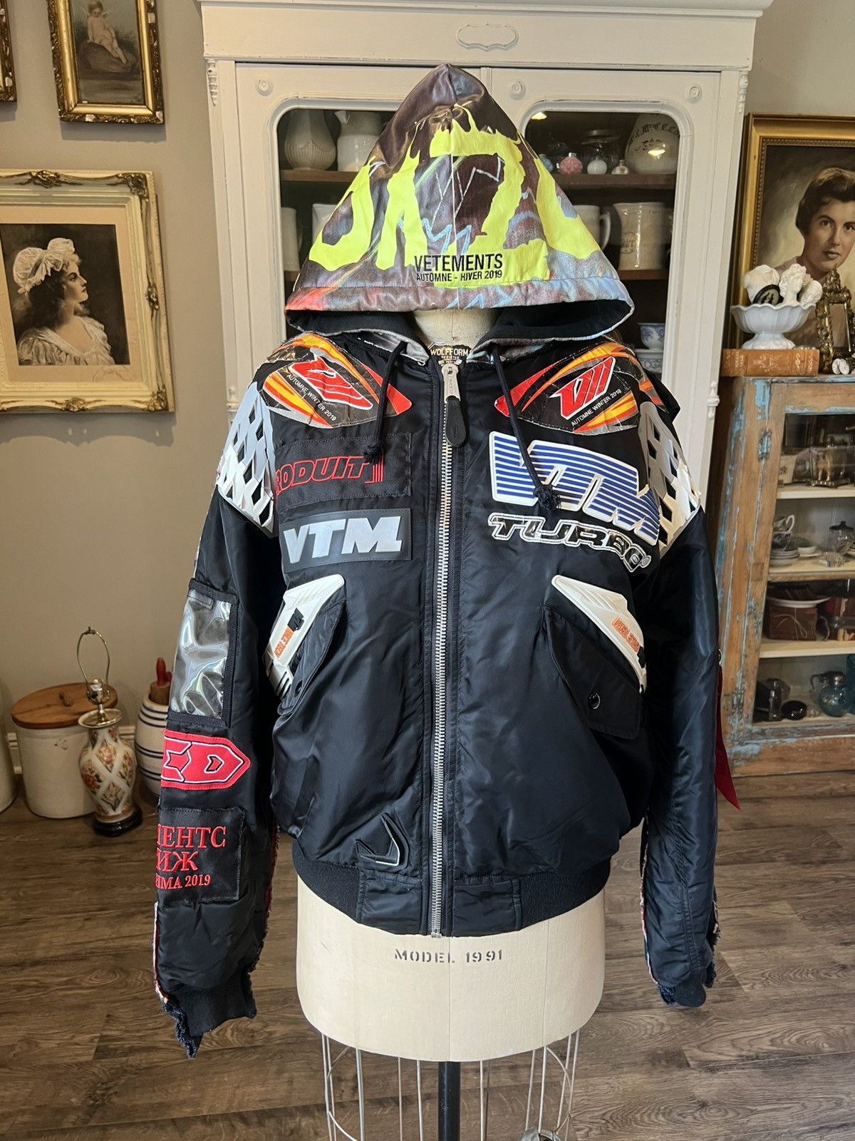 Vetements Alpha Industries Racing Jacket | Grailed
