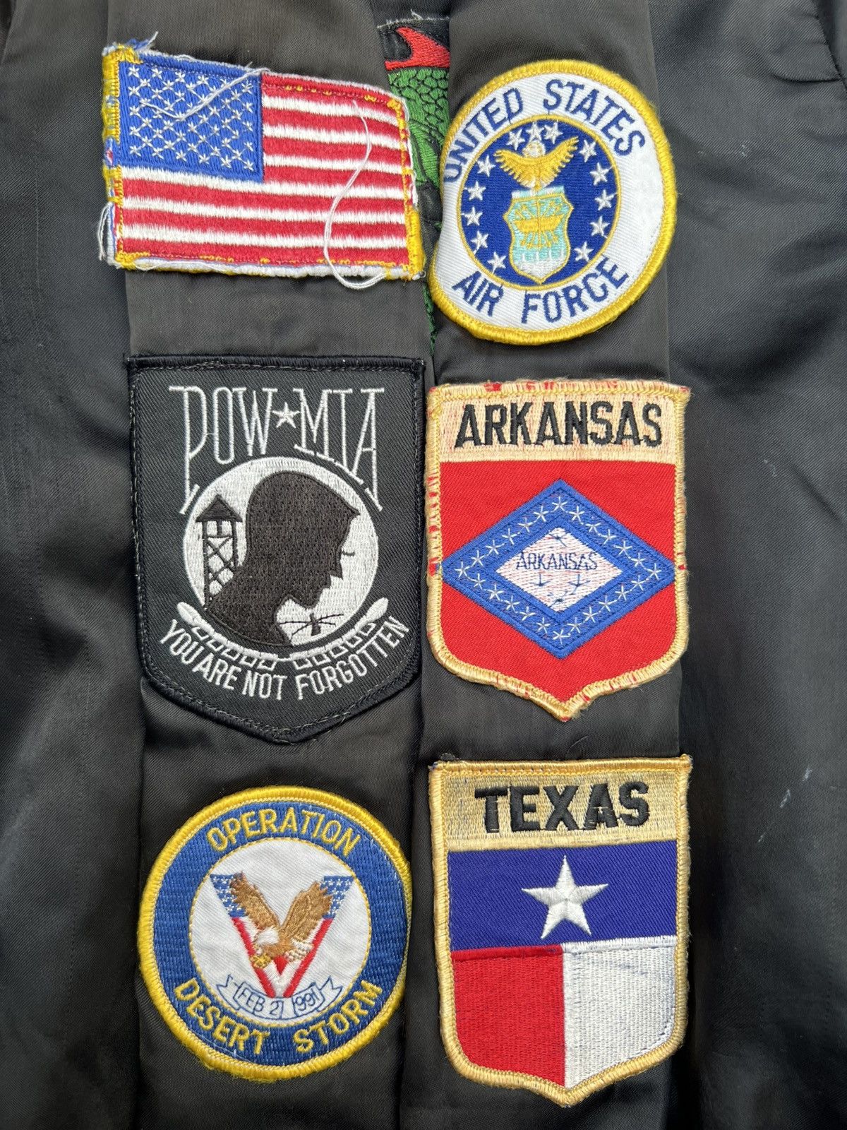 Vintage VERY RARE VINTAGE JACKET SOUVENIR SUKAJAN USAF US AIR FORCE Size US M / EU 48-50 / 2 - 3 Thumbnail