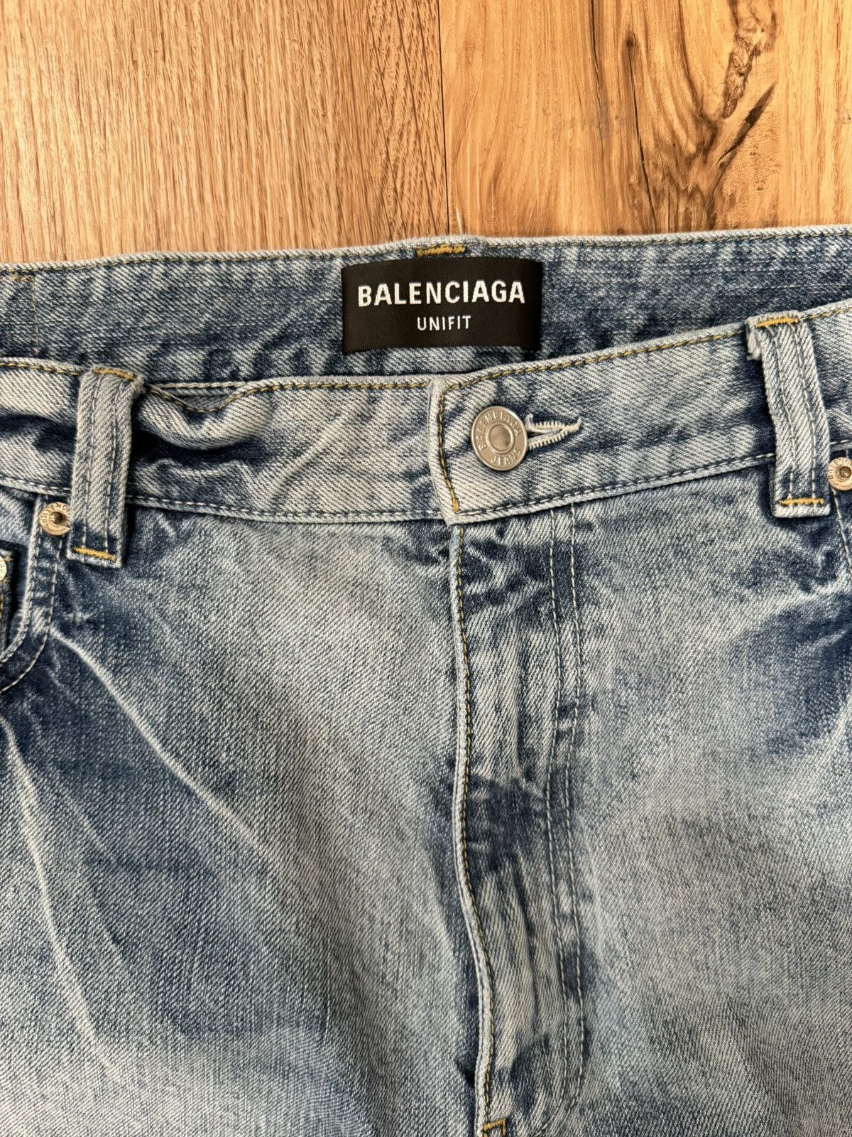 Balenciaga BALENCIAGA LOST TAPES DENIM JEANS Size US 36 / EU 52 - 4 Thumbnail