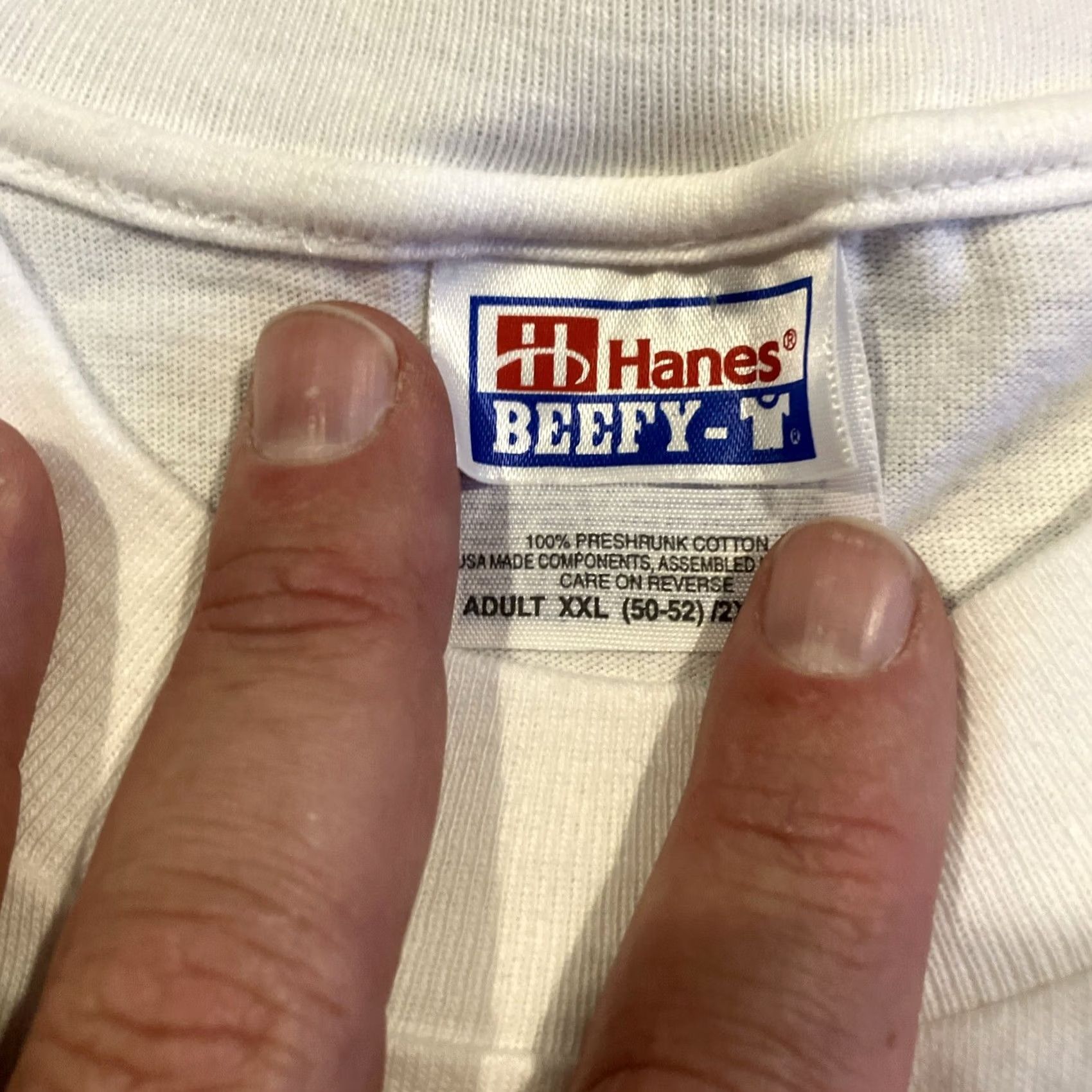 Hanes VINTAGE THE WIZ Nobody Beats Home Entertainment Center Shirt XXL NWOT Size US XXL / EU 58 / 5 - 3 Thumbnail