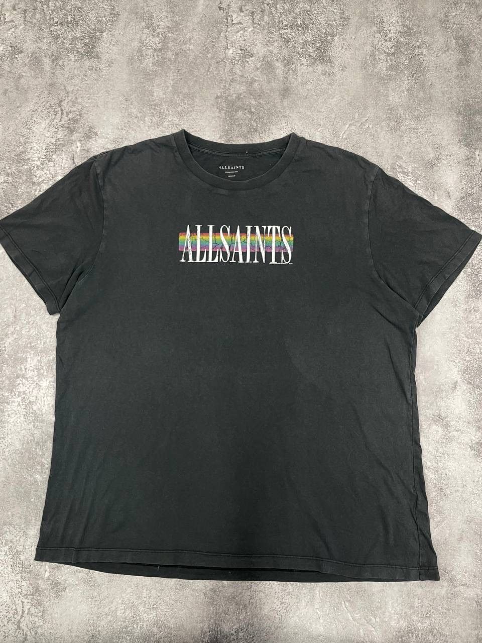 Allsaints AllSaints Men’s Cotton T-Shirt Black Size M Size US M / EU 48-50 / 2 - 1 Thumbnail