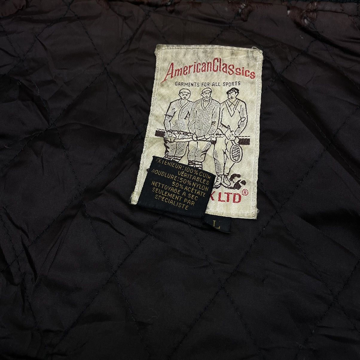 Avirex 🔥Vtg Avirex America Varsity USA Track Field Leather Jacket Size US L / EU 52-54 / 3 - 13 Thumbnail