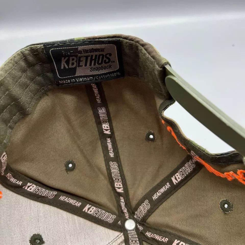 Other New York Hat Men Green Camouflage Kbethos Snap Back Cap Size ONE SIZE - 7 Thumbnail