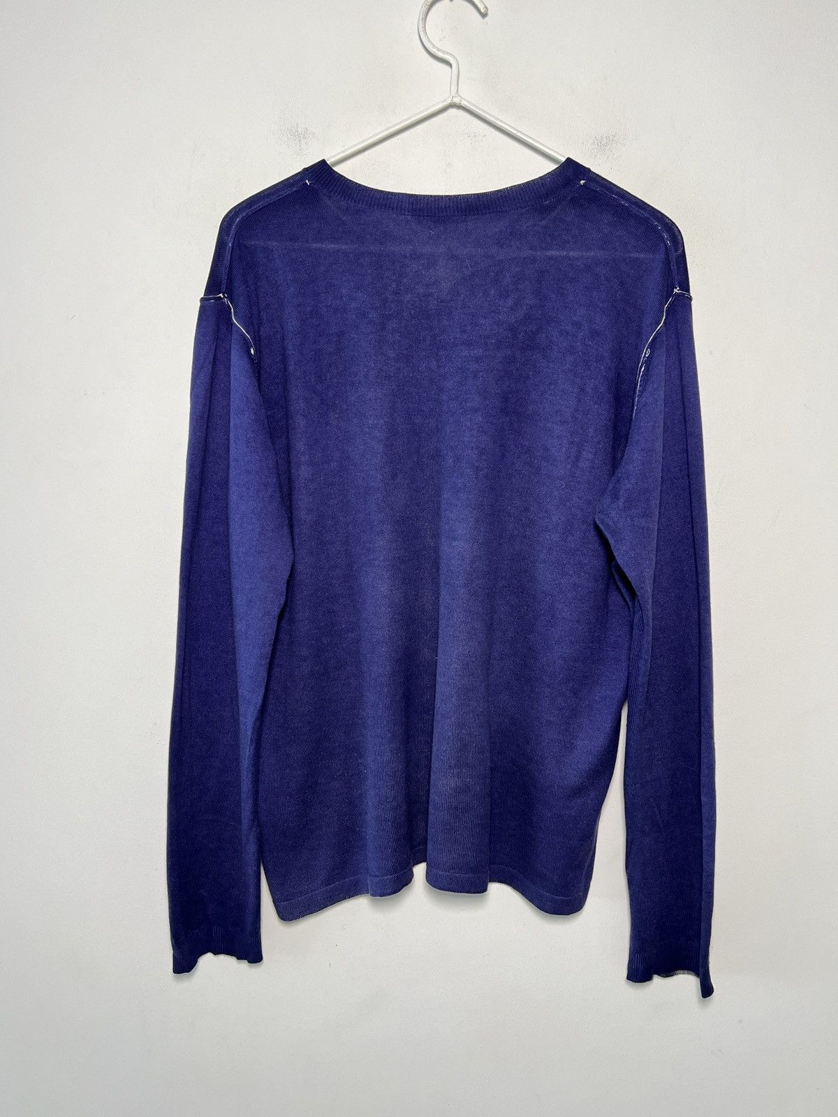 Giorgio Armani Armani Jeans knit in washed-out violet y2k Size US L / EU 52-54 / 3 - 7 Thumbnail