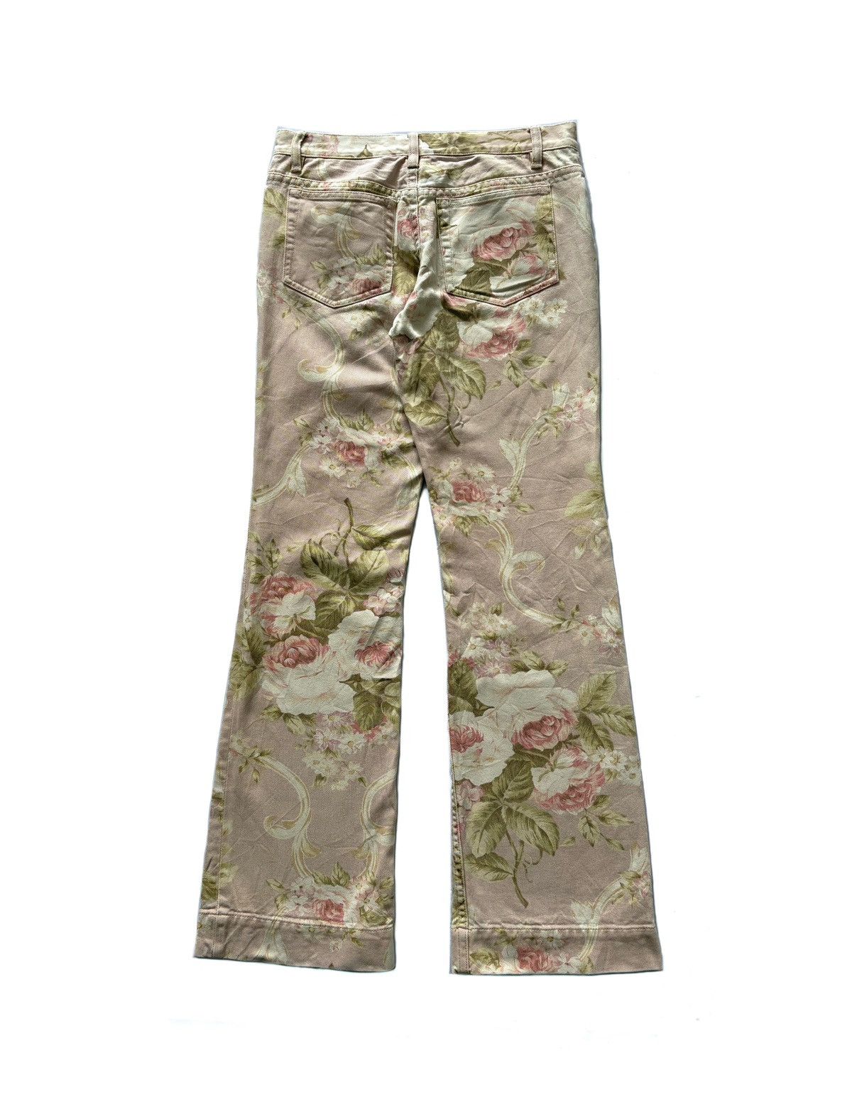Polo Ralph Lauren VINTAGE POLO RALPH LAUREN FULLPRINT FLOWER PANTS Size US 30 / EU 46 - 2 Thumbnail
