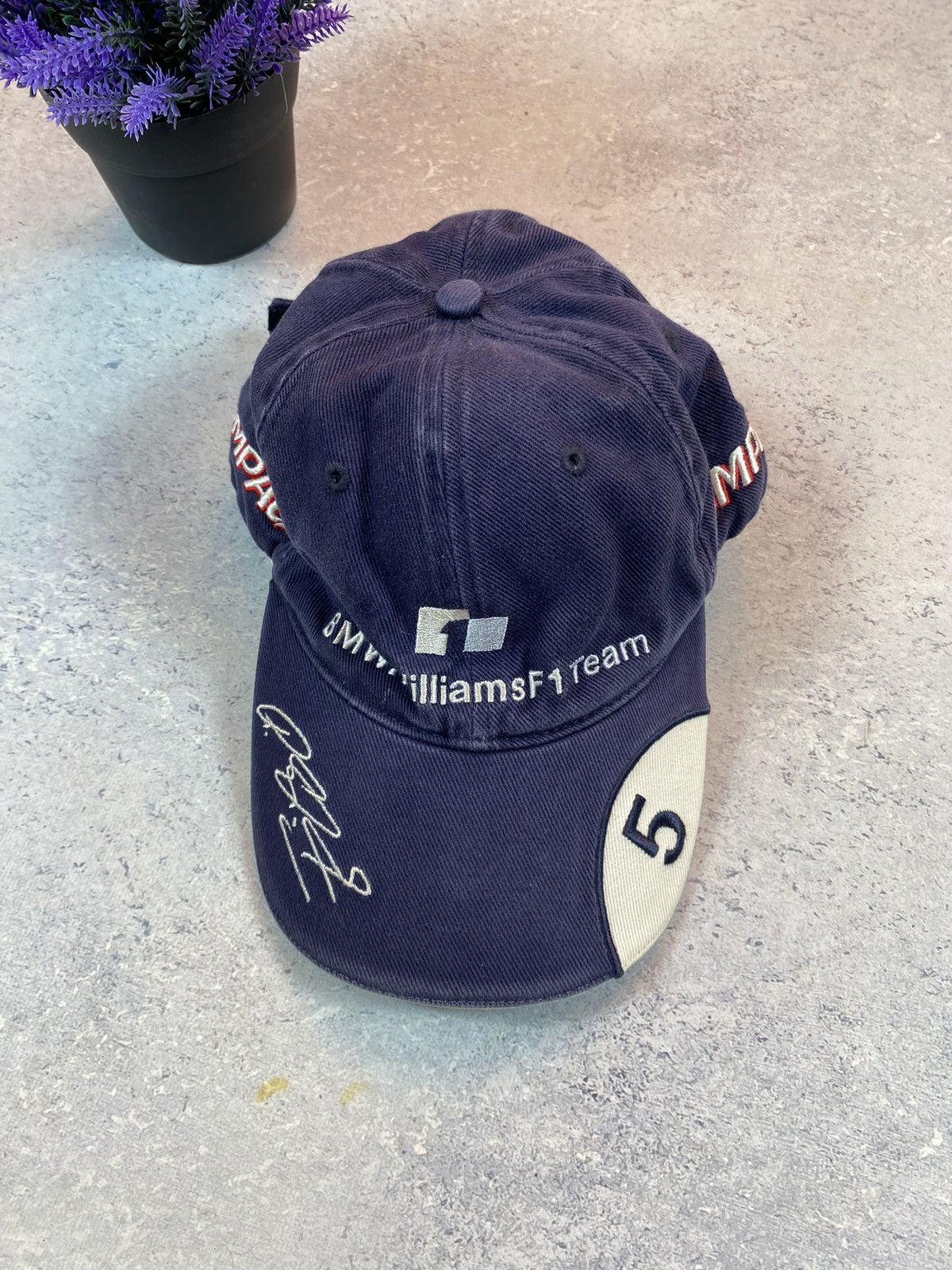 BMW × Vintage Vintage BMW F1 Williams Team Men’s Cap Size ONE SIZE - 2 Thumbnail