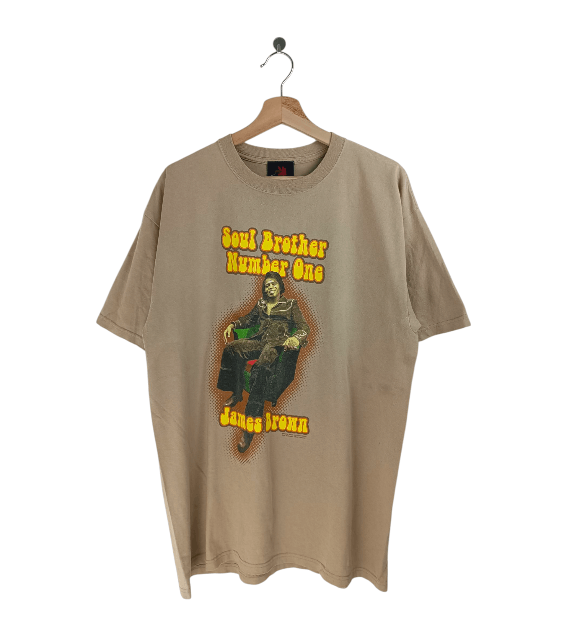 Rap Tees VINTAGE 2000s JAMES BROWN SOUL BROTHER aretha stevie berry Size US L / EU 52-54 / 3 - 1 Thumbnail