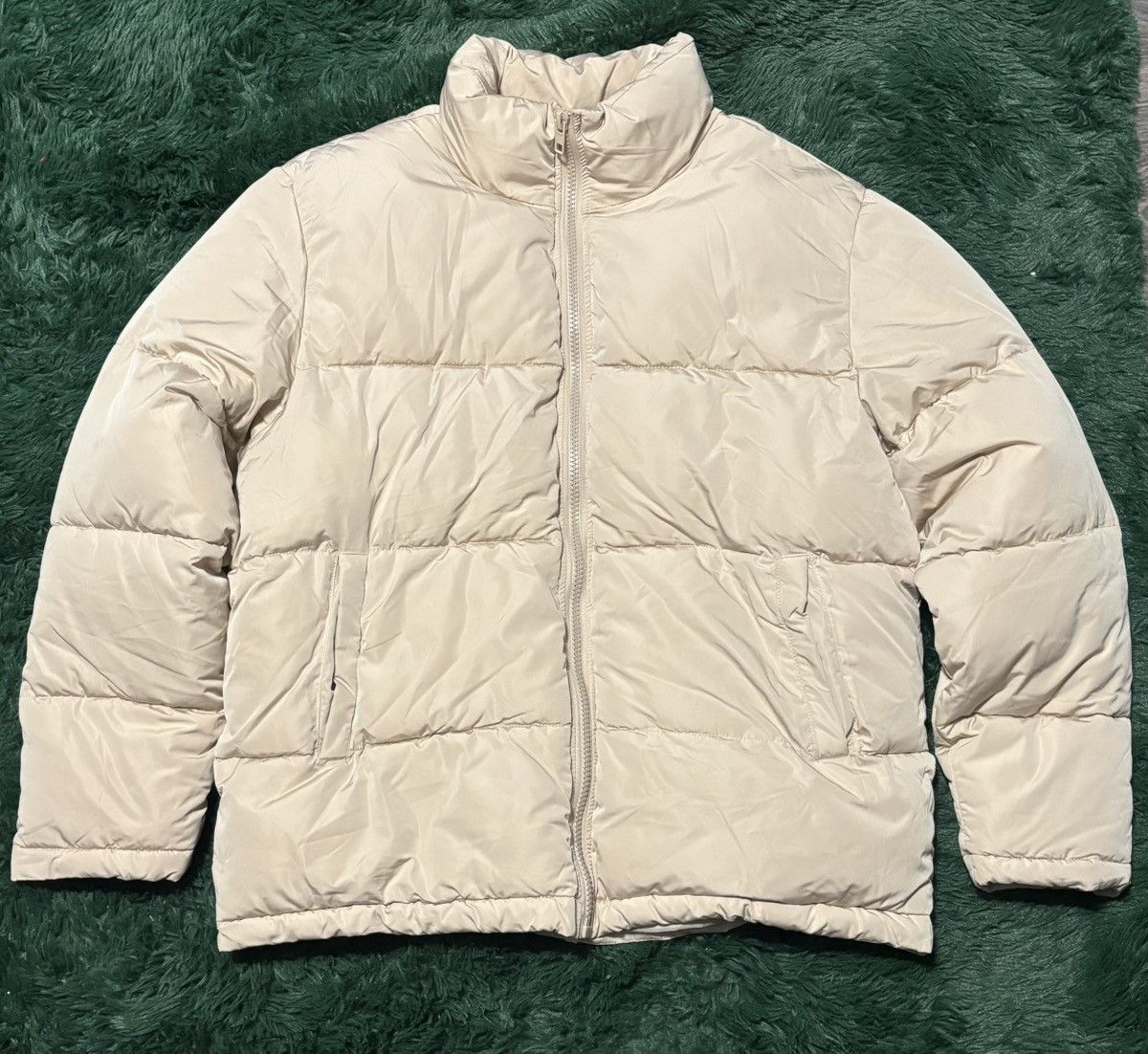 Forever 21 FOREVER 21 Men's Beige Quilted Puffer Jacket XL Full Zip Size US XL / EU 56 / 4 - 1 Thumbnail