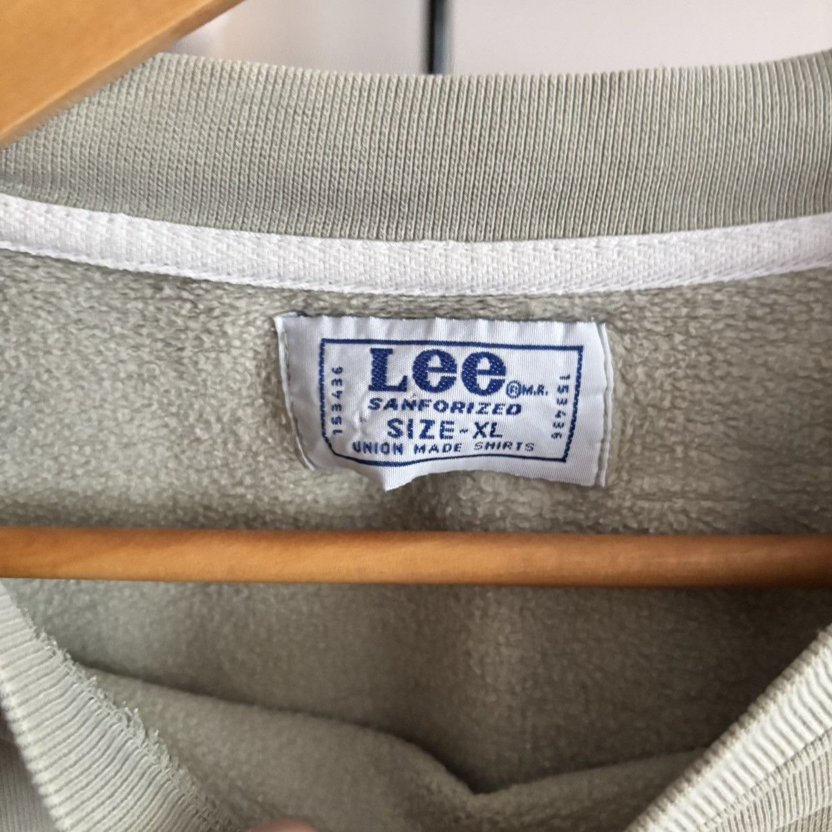 Lee Vintage Lee Sweatshirt XL 90s Made in USA Indigo Blue Logo Size US XL / EU 56 / 4 - 6 Thumbnail