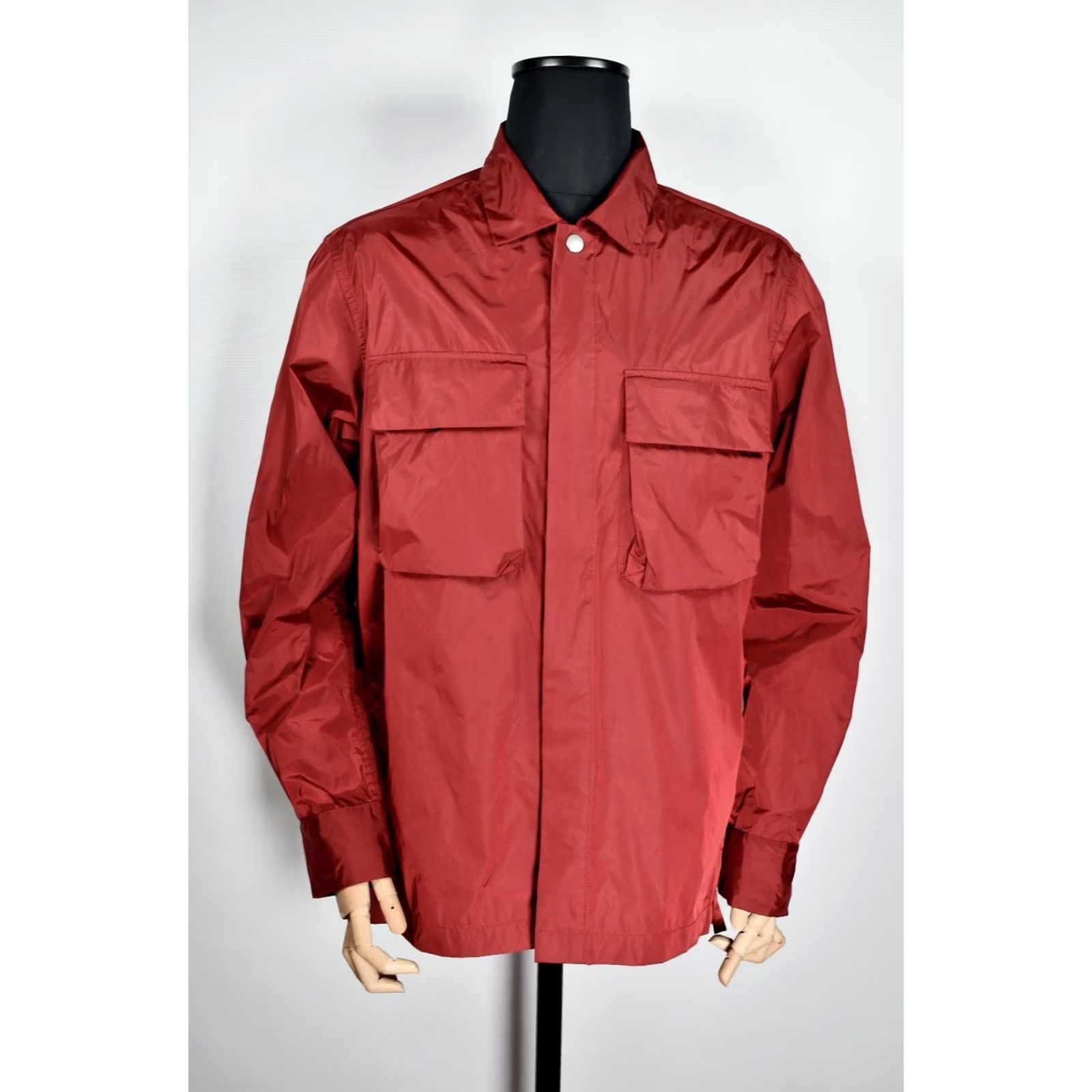 Albam Albam Jacket Regular Fit XL Burgundy Nylon 80%/20% Cotton Men's Spring Fall Winter Casual Shirt? Size US XL / EU 56 / 4 - 7 Thumbnail