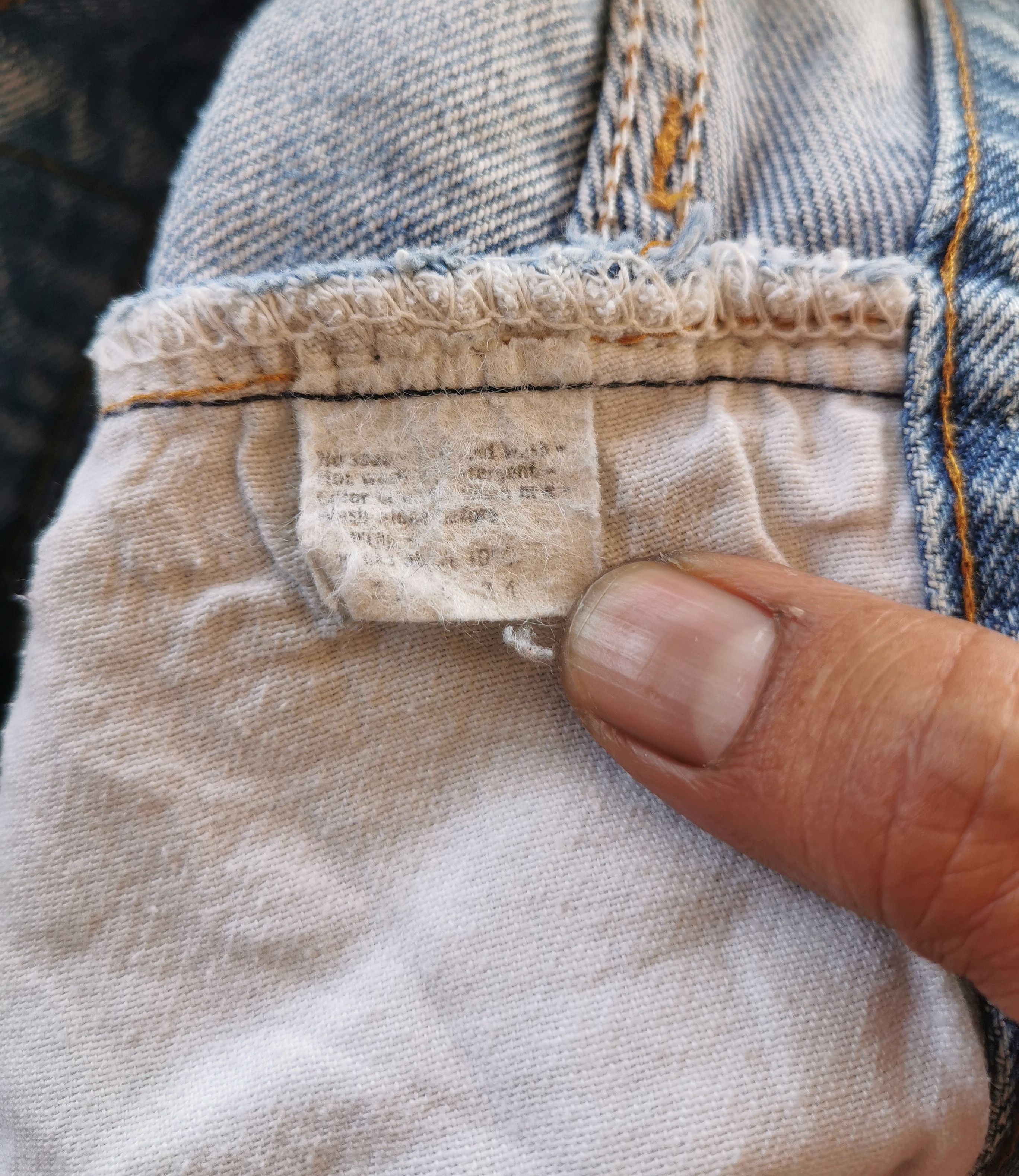 Kapital 80s Vintage Levis Selvedge Jeans Style Kapital Jeans Size US 30 / EU 46 - 2 Thumbnail