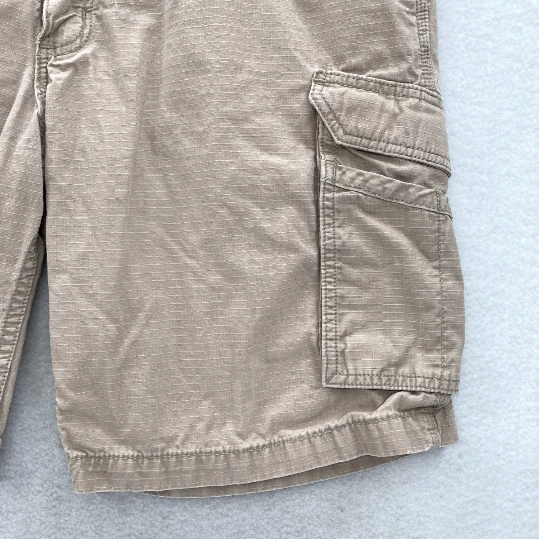 Carhartt Carhartt Force Cargo Shorts Mens 40 Relaxed Khaki Beige Ripstop Workwear 10" Size US 40 / EU 56 - 3 Thumbnail