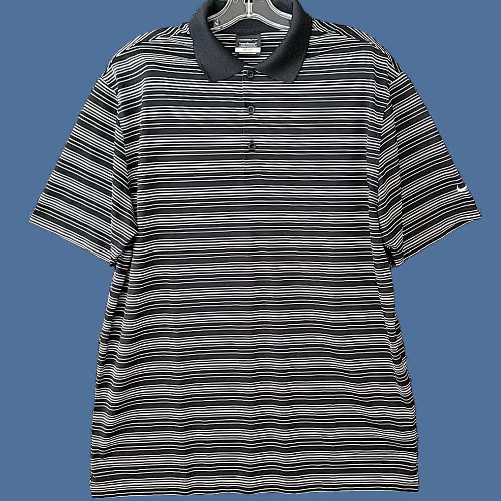 Nike × Supreme Nike Supreme Jacquard Polo Shirt Black | Grailed