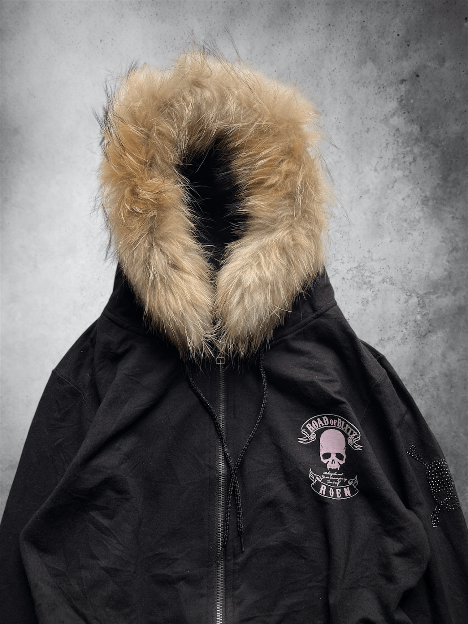 Roen 2000s roen faux fur hoodie Size US M / EU 48-50 / 2 - 3 Thumbnail
