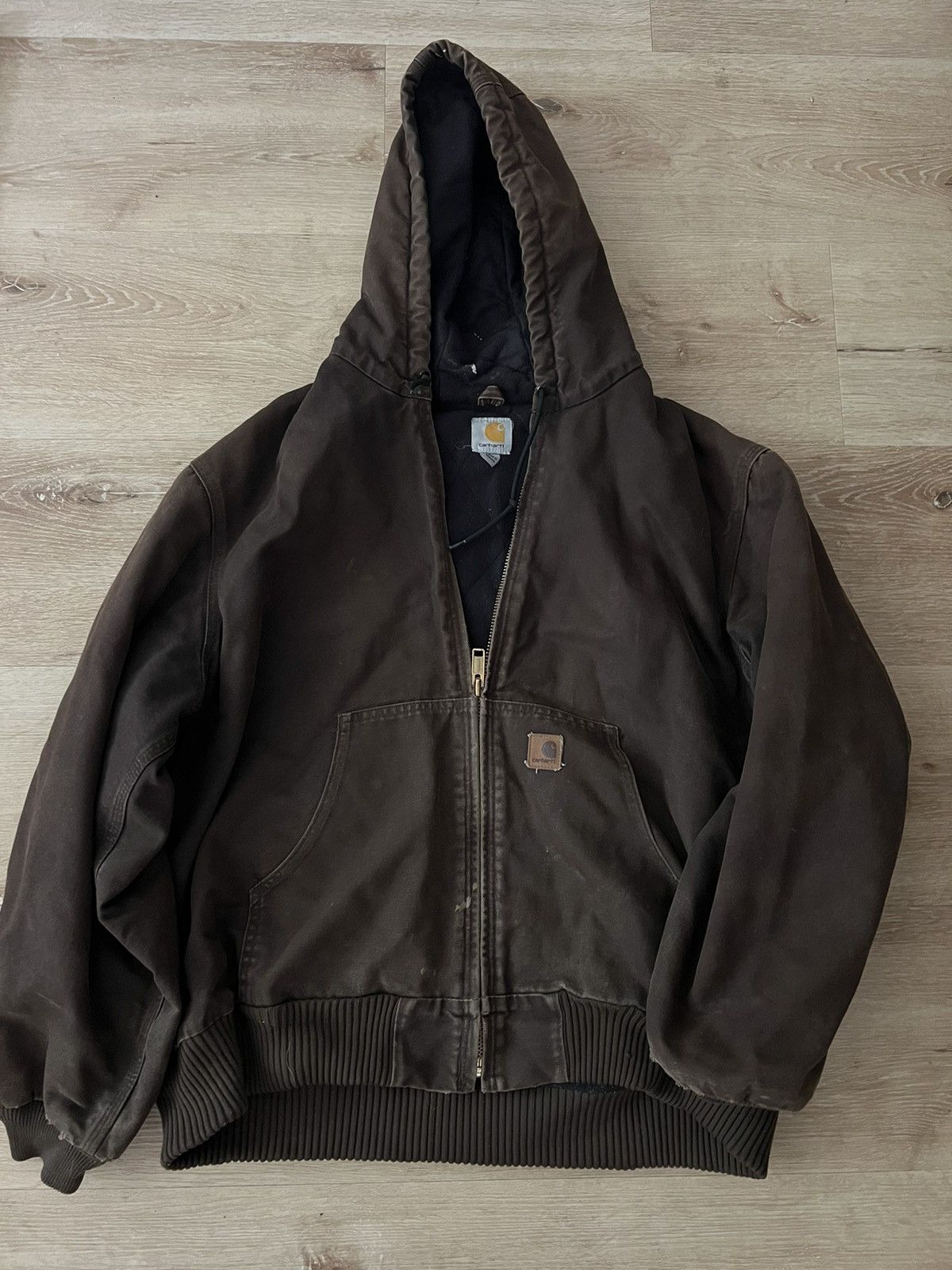 image of Unisex Carhartt Jacket In XL in Brown, Men's