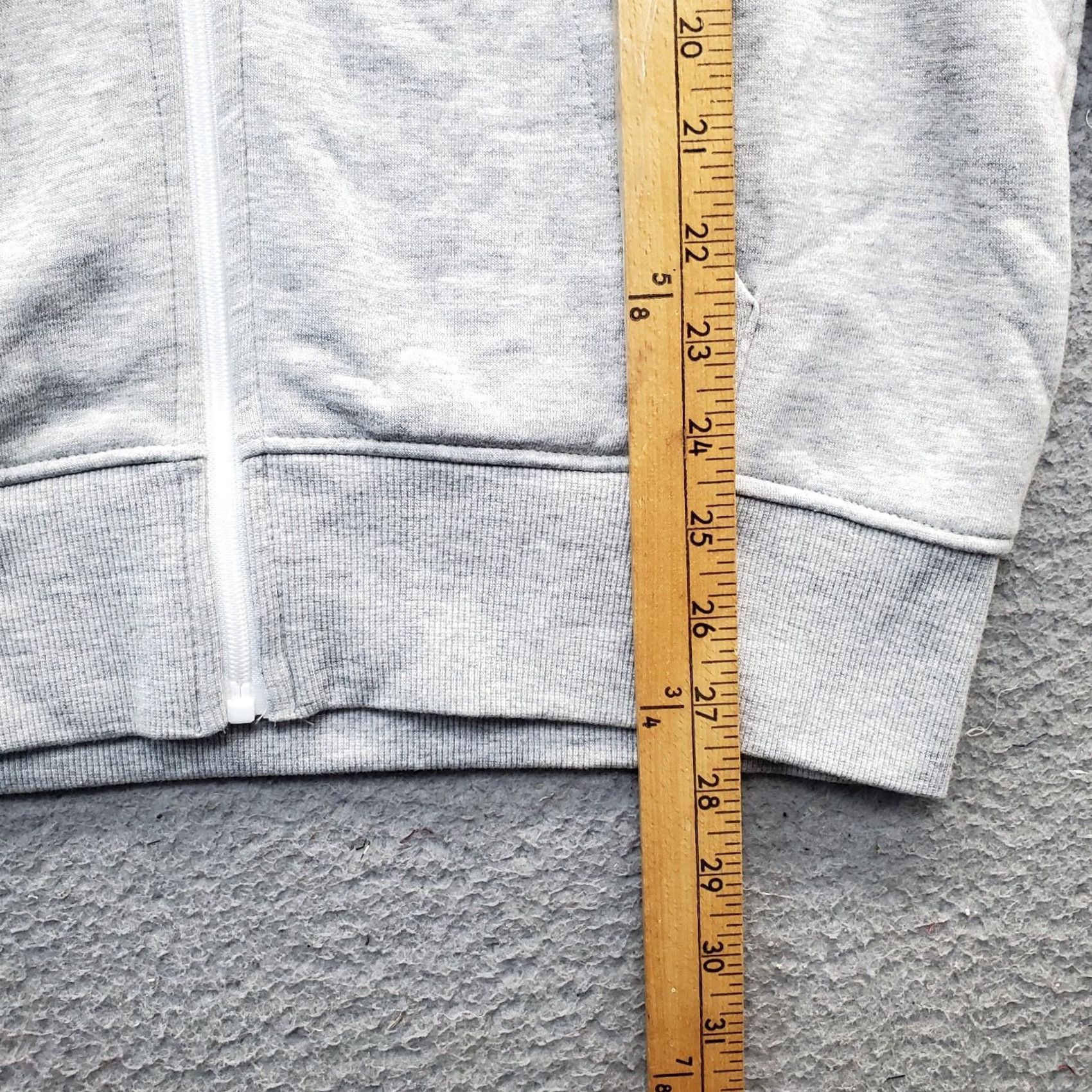 Vintage Ragwear Full Zip Hoodie Unisex S Gray Seaside Park Pockets ZH6324 Size US S / EU 44-46 / 1 - 4 Thumbnail