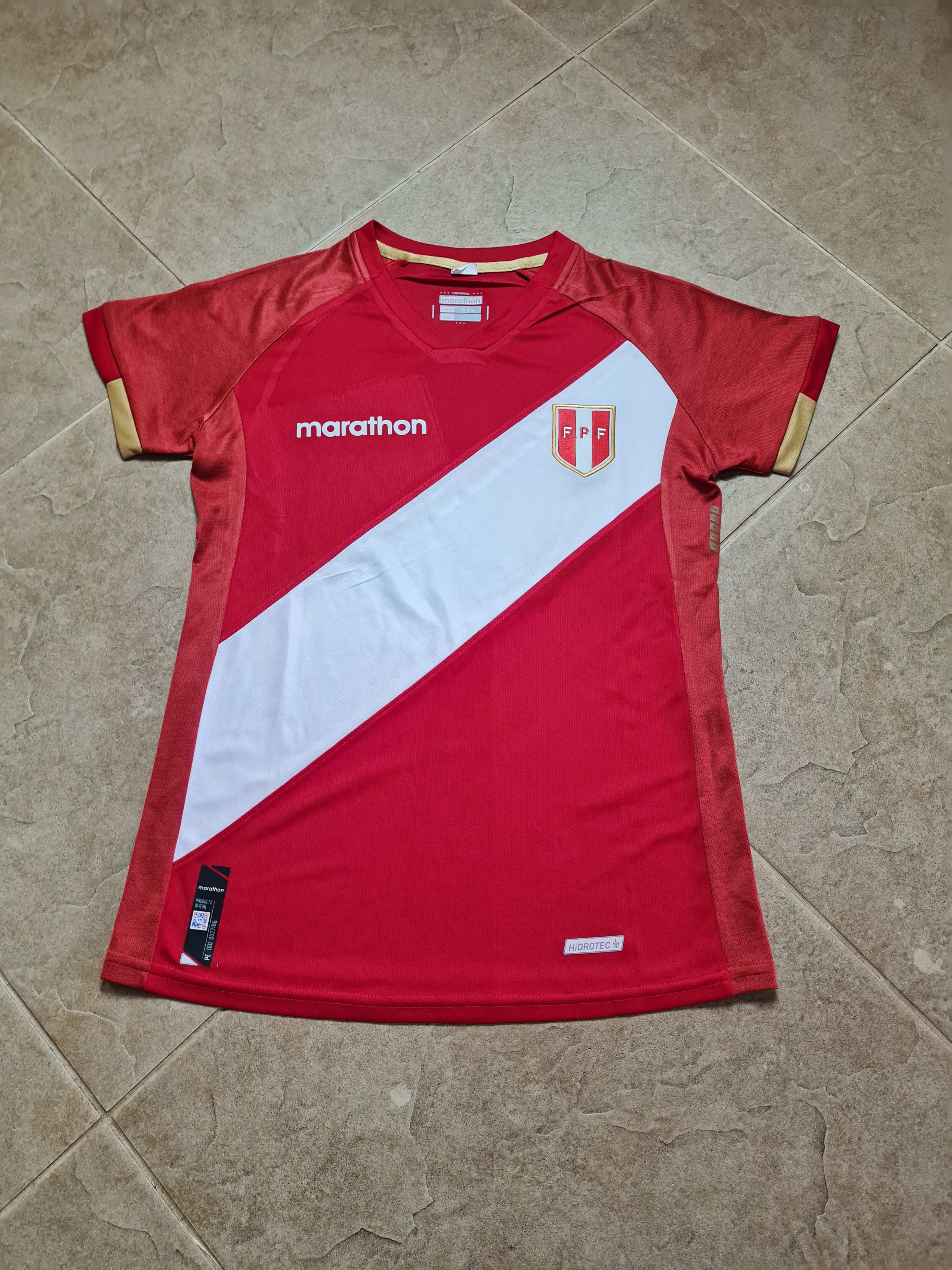 Other FOOTBALL MARATHON PERU 2020 2021 AWAY NATIONAL TEAM JERSEY Size US XS / EU 42 / 0 - 3 Thumbnail