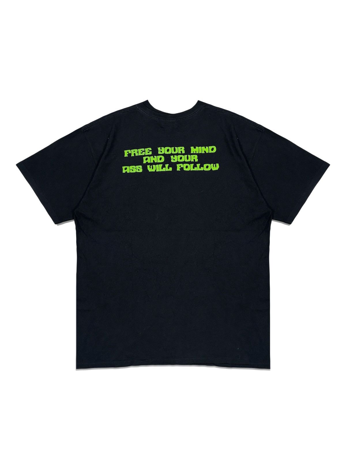 Band Tees Vintage Funkadelic Maggot Free Your Mind Travis Scott Tshirt Size US L / EU 52-54 / 3 - 4 Thumbnail
