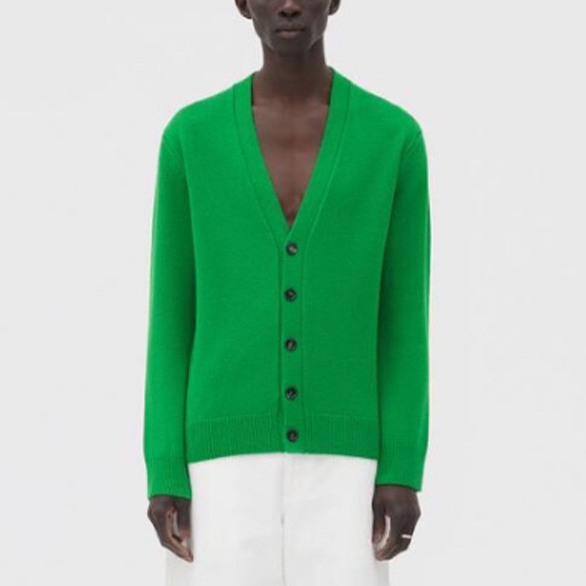 Bottega Veneta o1loc1c0824 707865 Cardigan in Green Size US XS / EU 42 / 0 - 1 Thumbnail