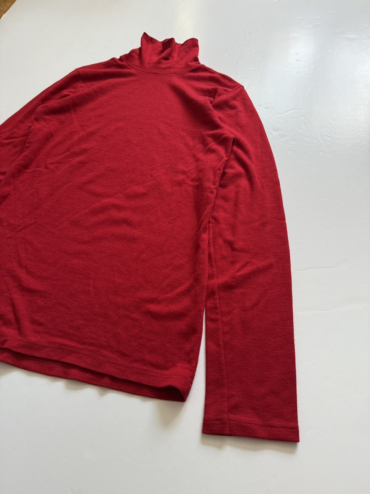 Ann Demeulemeester Ann Demeulemeester 00’s red knit Size US M / EU 48-50 / 2 - 4 Thumbnail
