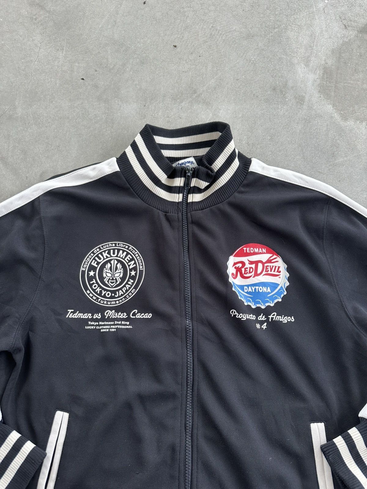 Japanese Brand × Tedman TEDMAN FUKUMEN TOKYO JAPAN SWEATER Size US L / EU 52-54 / 3 - 5 Thumbnail