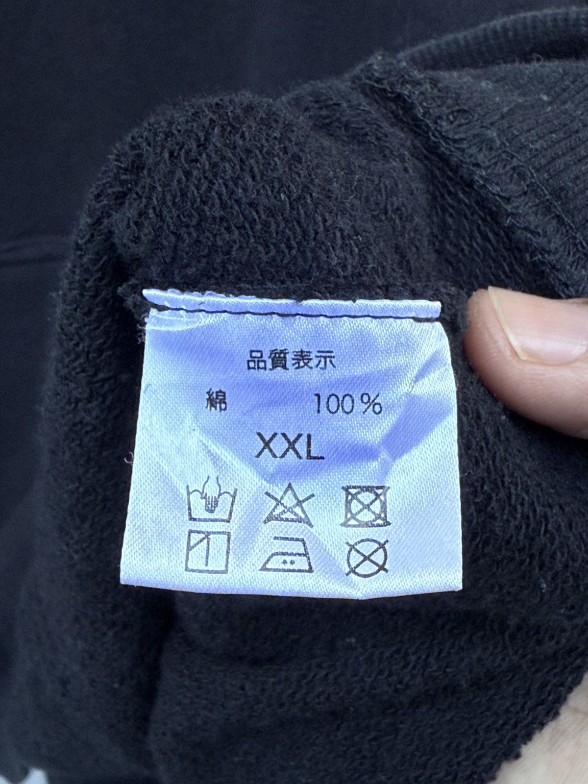 Japanese Brand 2000s KRY CLOTHING Crew Distressed 6cuts Sleeve Hoodie Size US XL / EU 56 / 4 - 7 Thumbnail