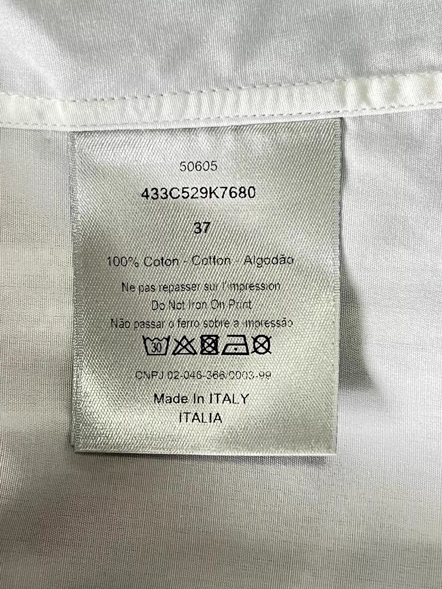 Dior Dior 1947 LE NEW LOOK Letter Print Long Sleeve Shirt Size US XS / EU 42 / 0 - 9 Thumbnail
