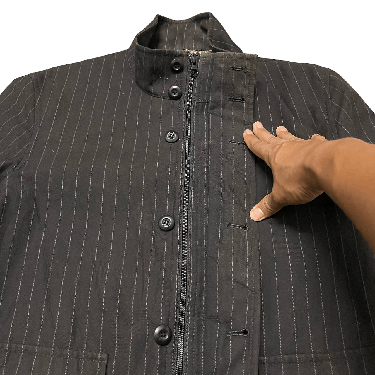 PPFM Vintage PPFM Striped Jacket Size US M / EU 48-50 / 2 - 8 Thumbnail