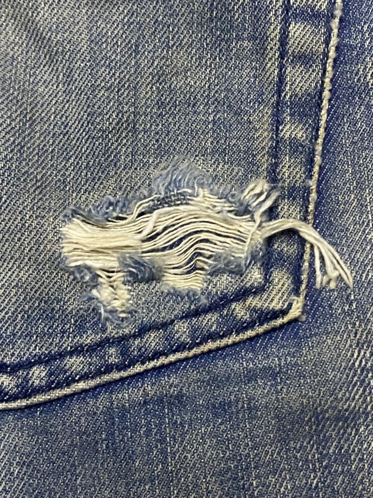 A-COLD-WALL* × Diesel Vintage Diesel Industry Mud Wash Wide Leg Baggy Jeans Size US 31 - 12 Thumbnail