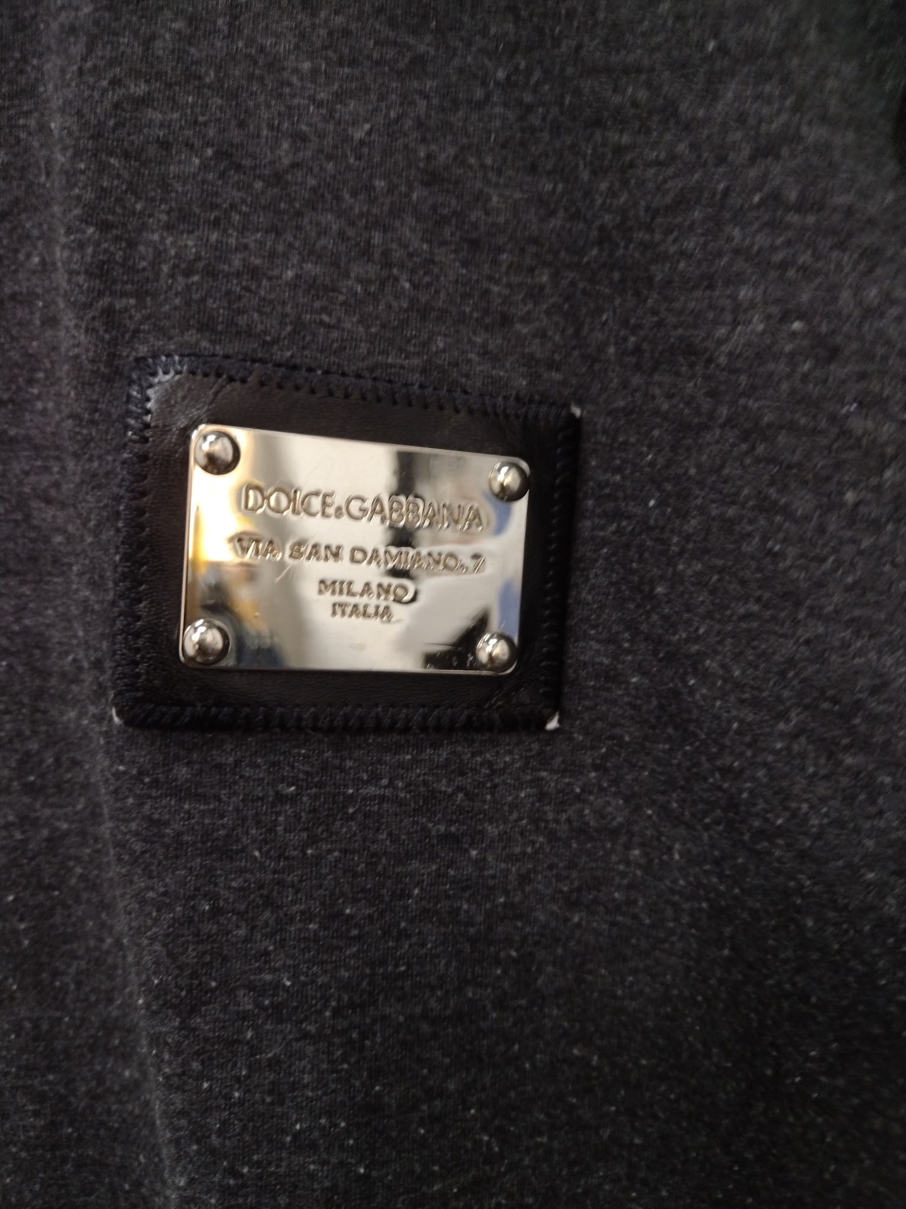 Dolce & Gabbana × Vintage Iconic vtg Dolce Gabbana Wool Cotton Longsleeve V Neck Size US L / EU 52-54 / 3 - 10 Thumbnail