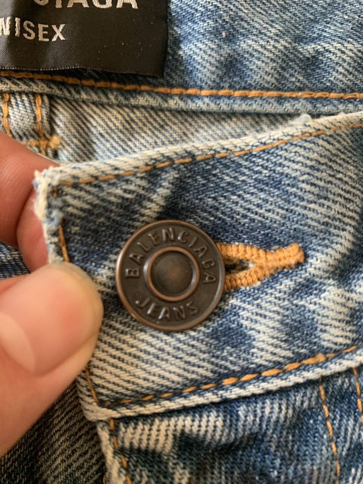 Balenciaga balenciaga destroyed jeans Size US 32 / EU 48 - 9 Thumbnail