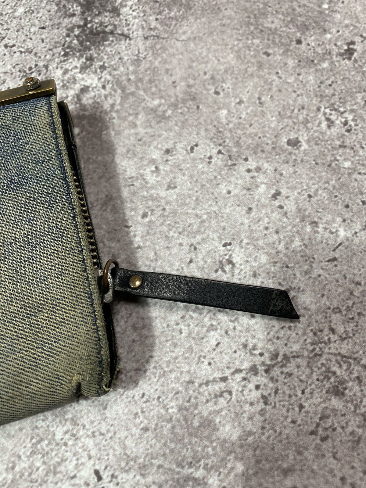 Diesel × Vintage DIESEL Avant Garde denim wallet Size ONE SIZE - 18 Thumbnail